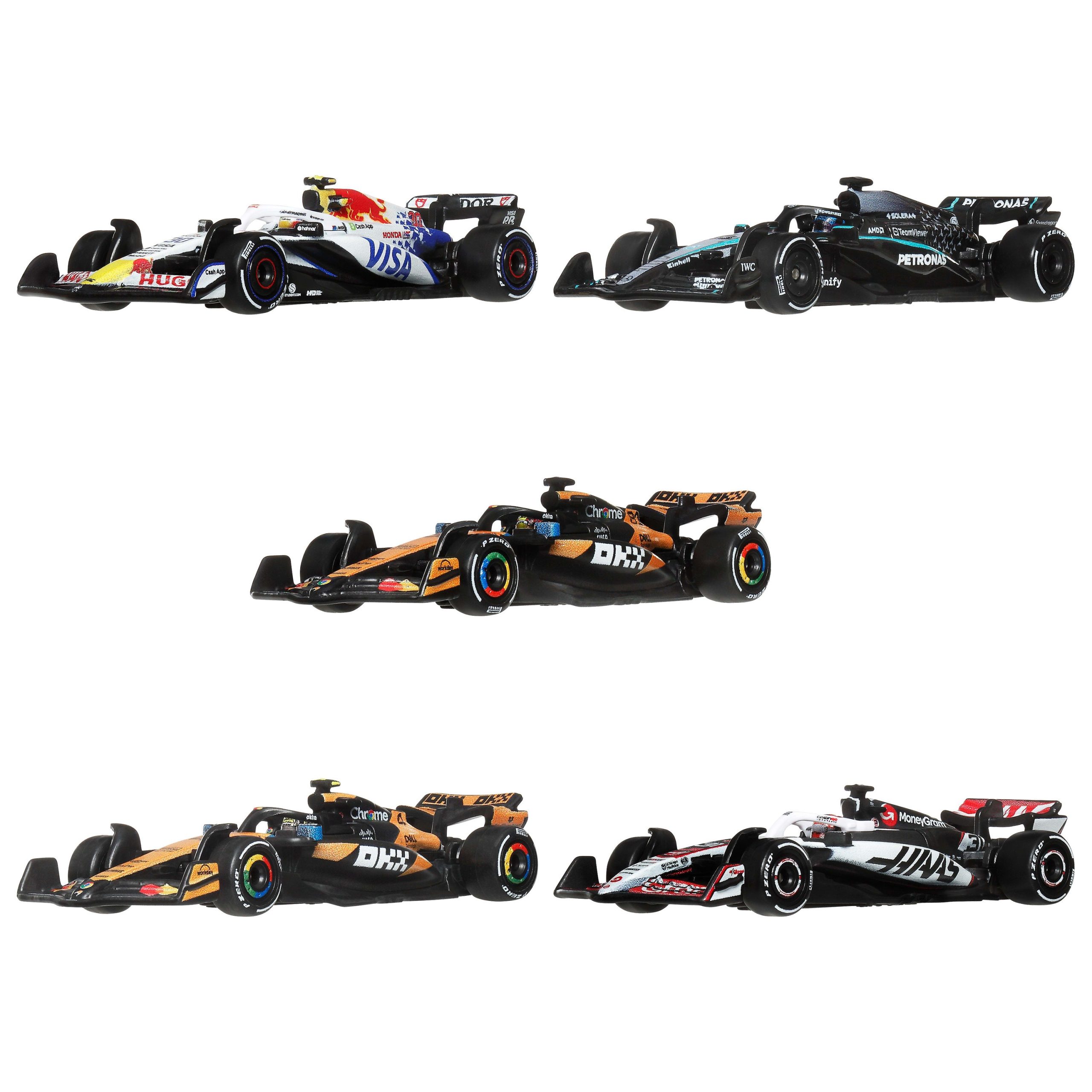 Hot Wheels 1:64 Scale Premium Die-Cast Formula 1 Collectible Toy Race Car - Image 2