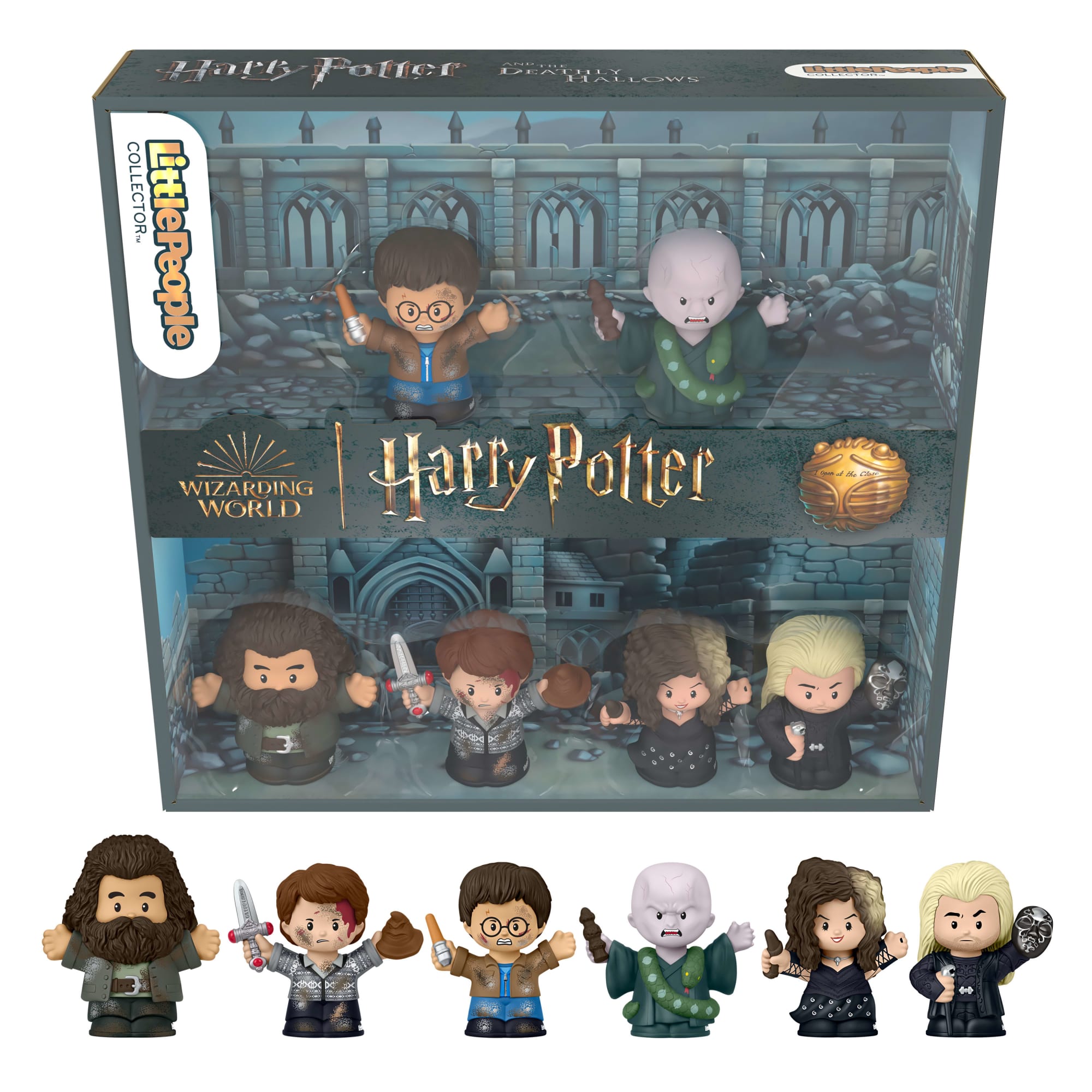 Little People Collector Harry Potter And The Deathly Hallows Set For Fans. 6 Figures