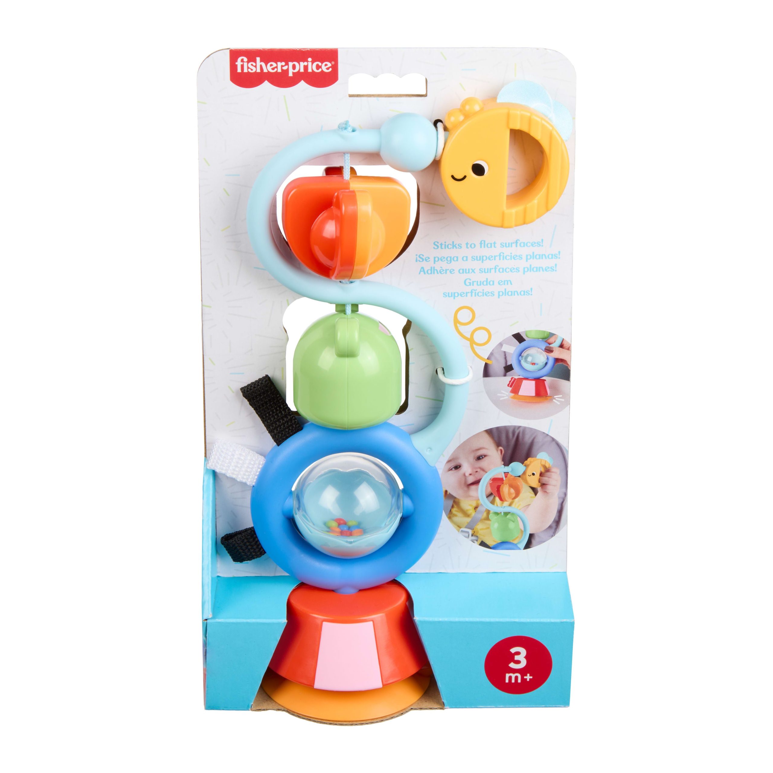Fisher-Price Sensory Sounds High Chair Toy. Tray Activity For Baby Ages 3+ Months - Image 6
