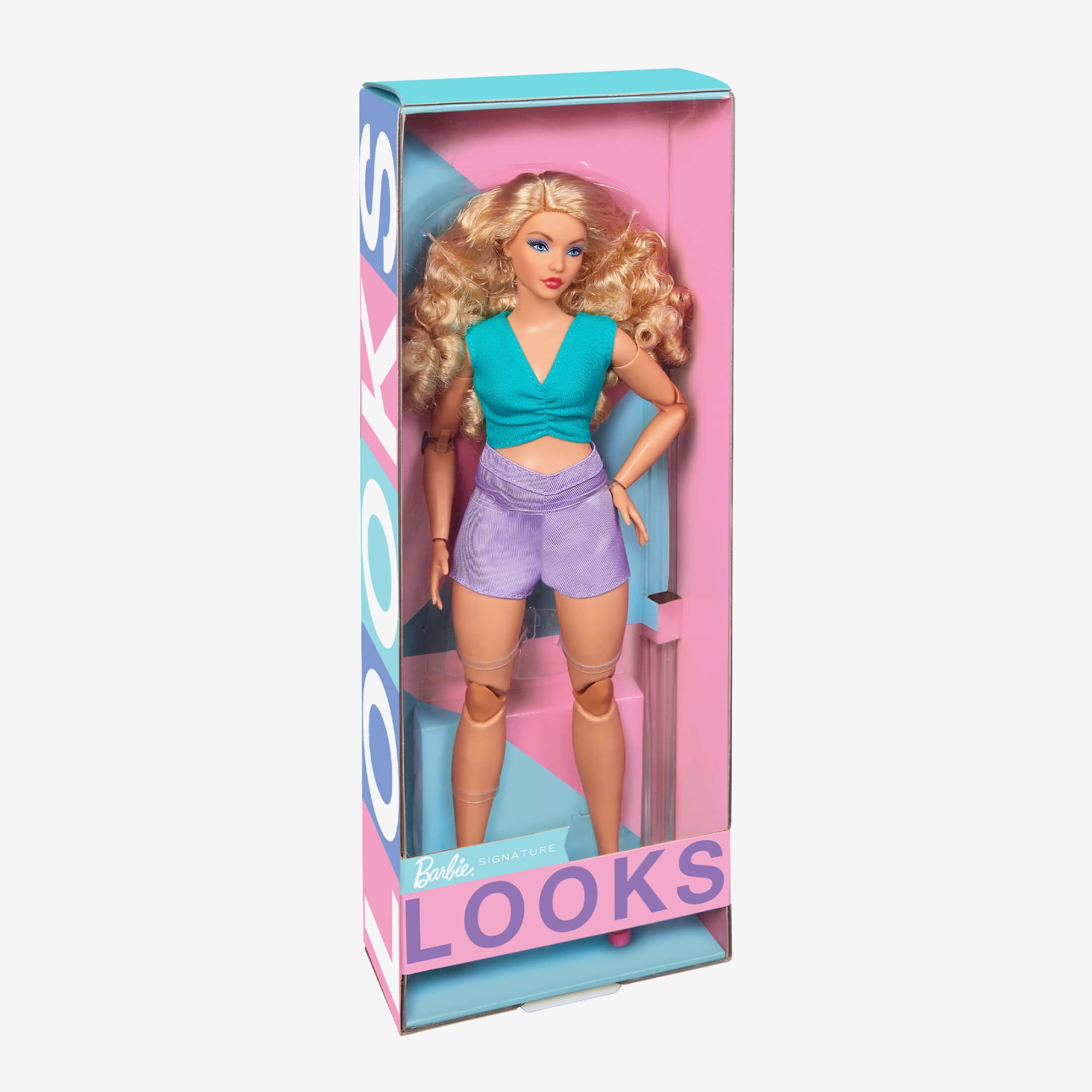 Barbie Looks Doll (Curvy. Curly Blonde Hair) - Image 7