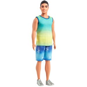 Barbie Fashionista Muñeco Ken Playera de Tirantes y Short