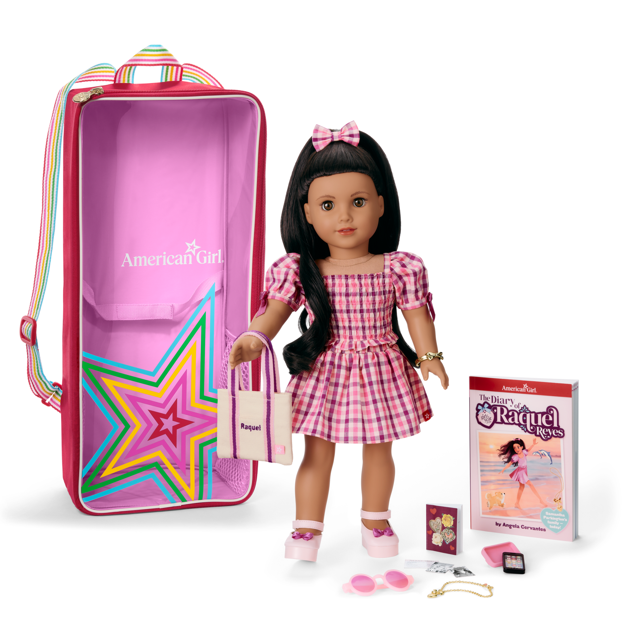Raquel™ 18-inch Doll. Journal. Accessories & Doll Carrier (Girl of the Year™ 2026)