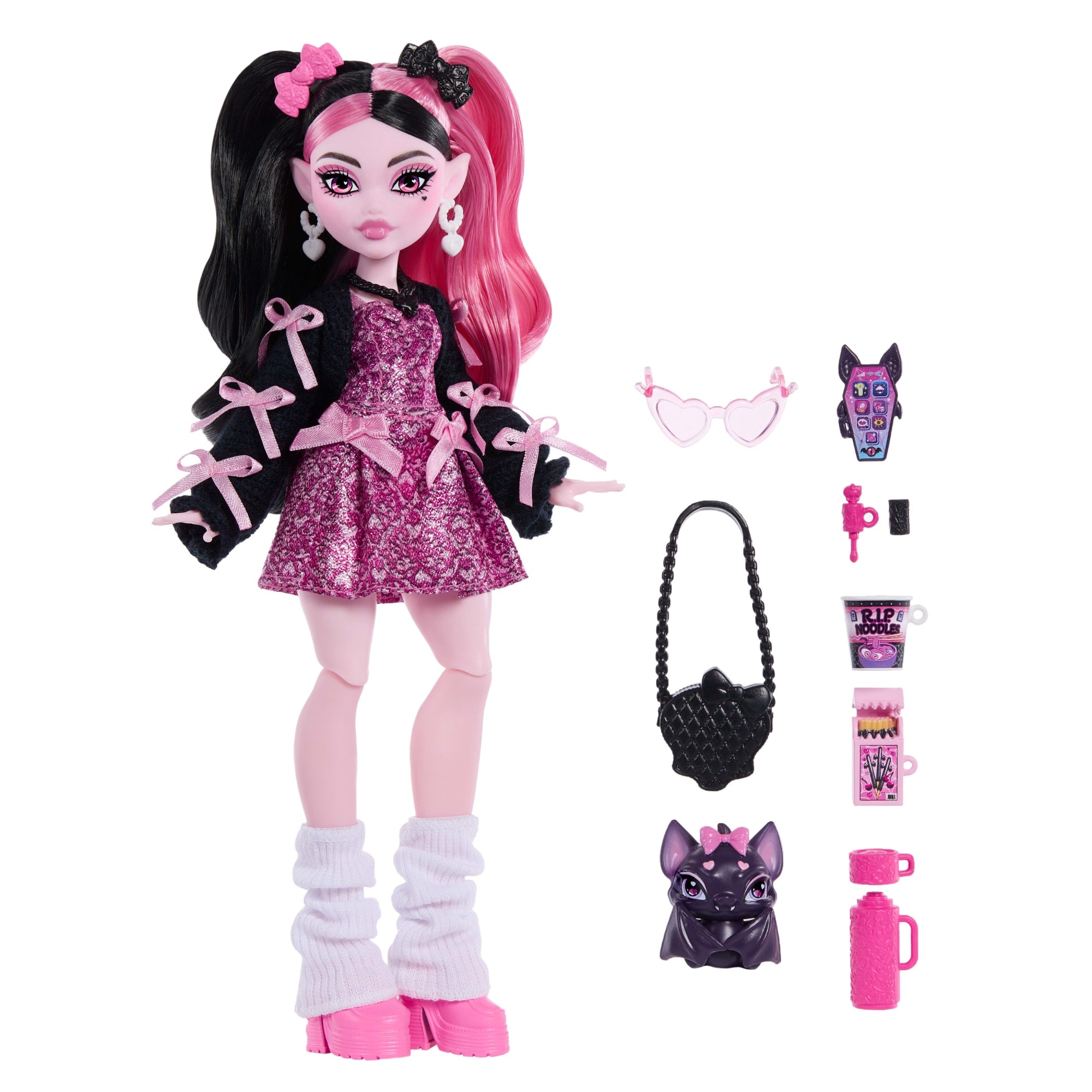 Monster High Muñeca Look Monstruoso Draculaura - Image 5