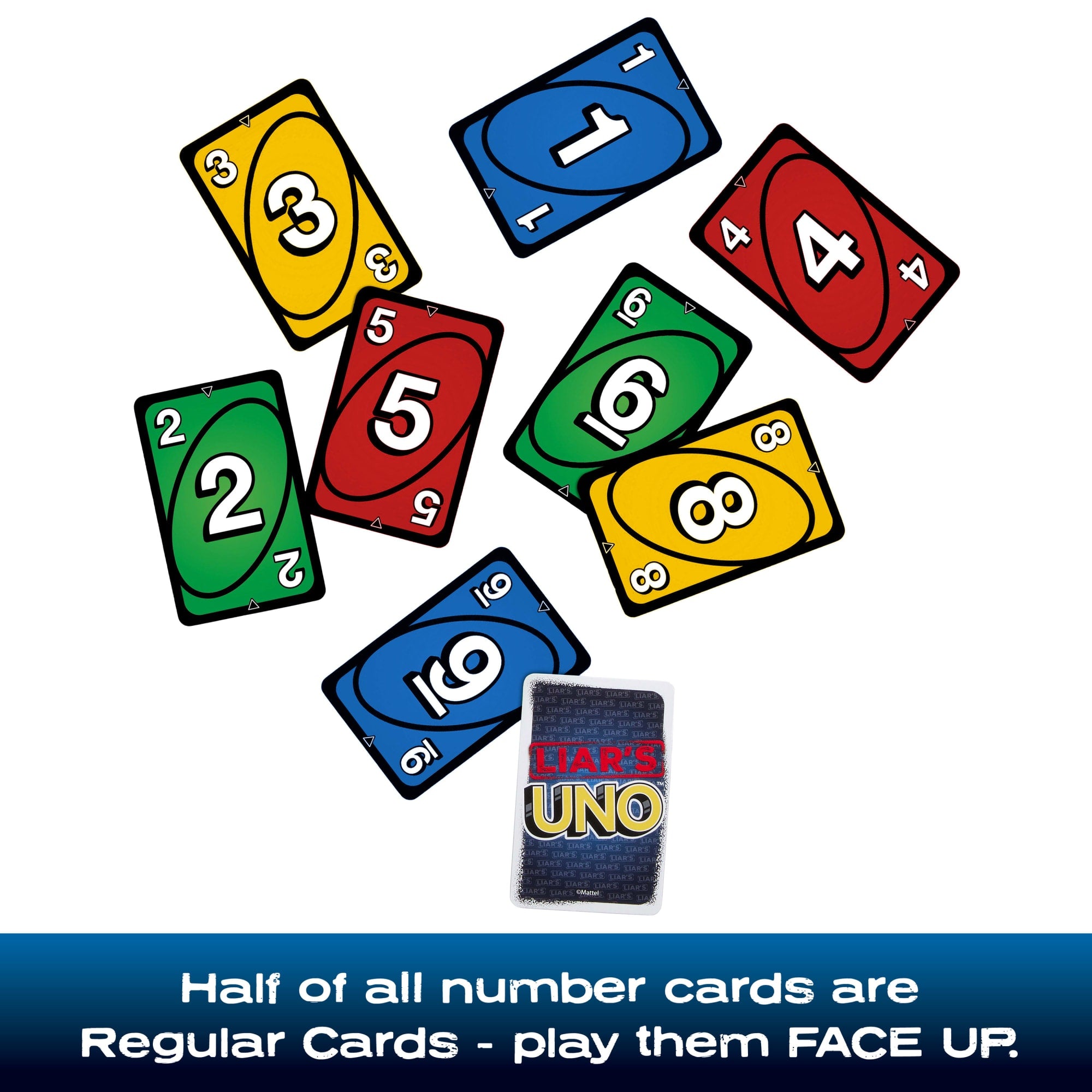 Liar's UNO Card Game For Adults. Kids. Families. Parties & Game Nights. Trick Play & Bluffing - Image 3