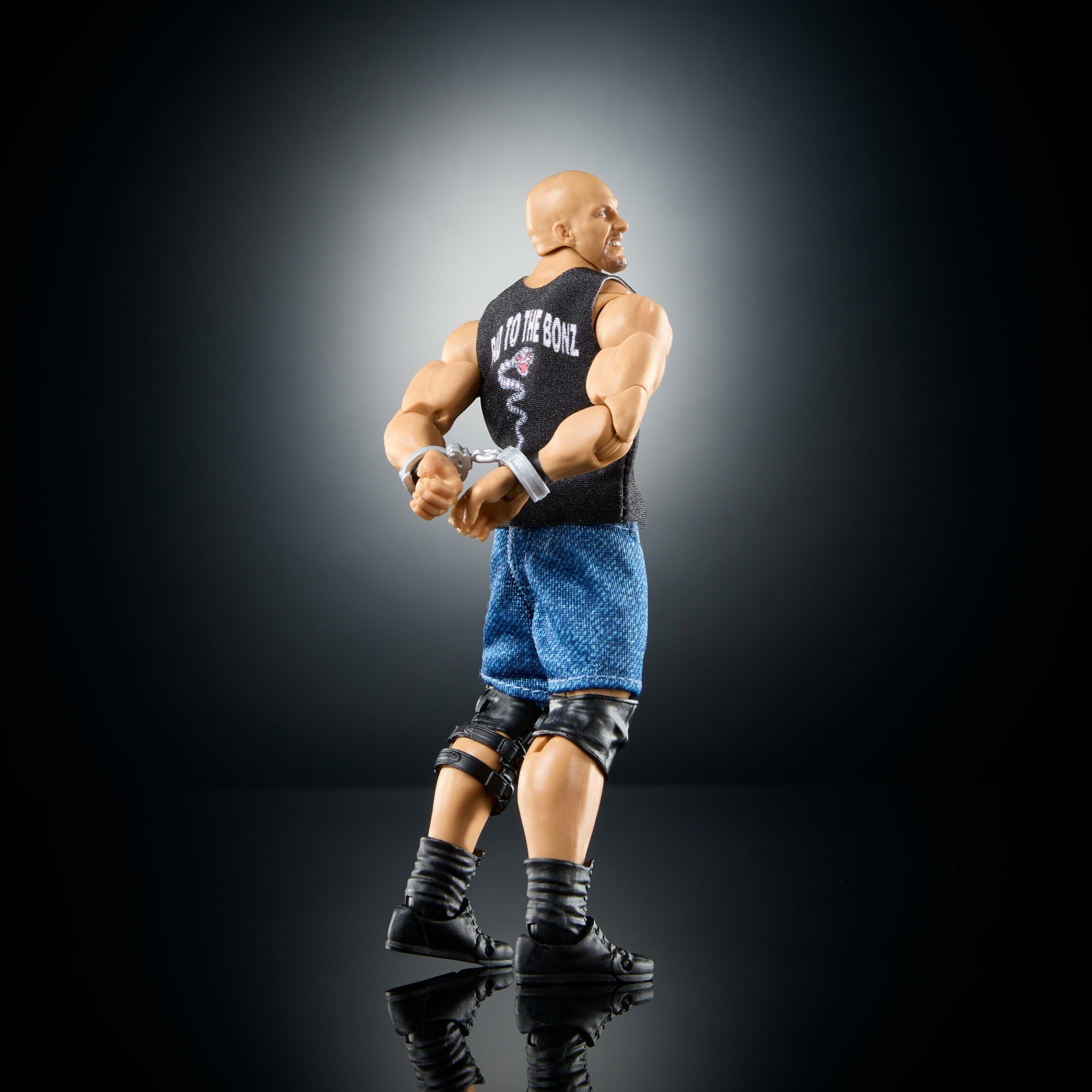 WWE Ultimate Edition Monday Night War Stone Cold Steve Austin Action Figure - Image 4