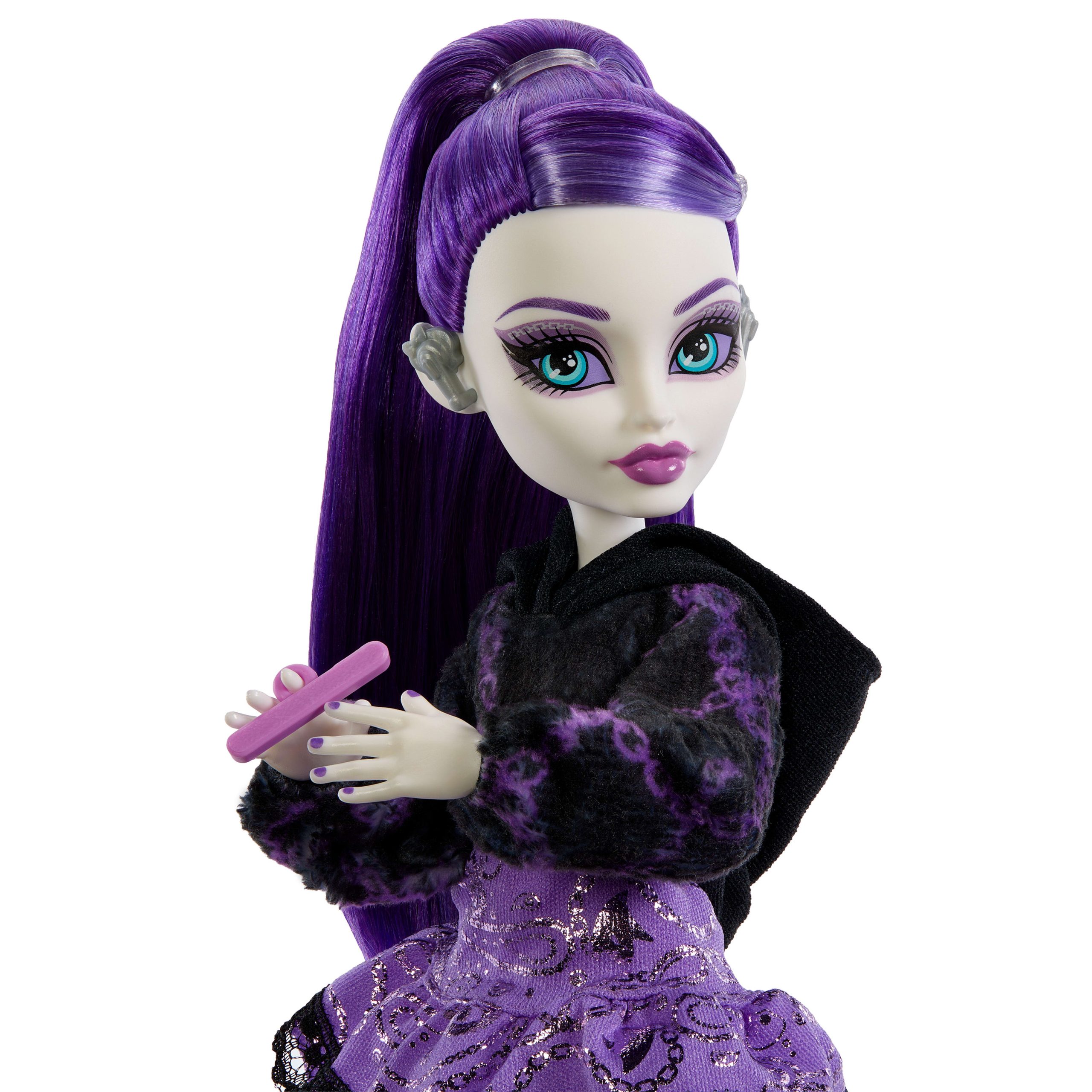 Monster High Self-Scare Secrets Spectra Vondergeist Fashion Doll With 13 Realistic Accessories - Image 2