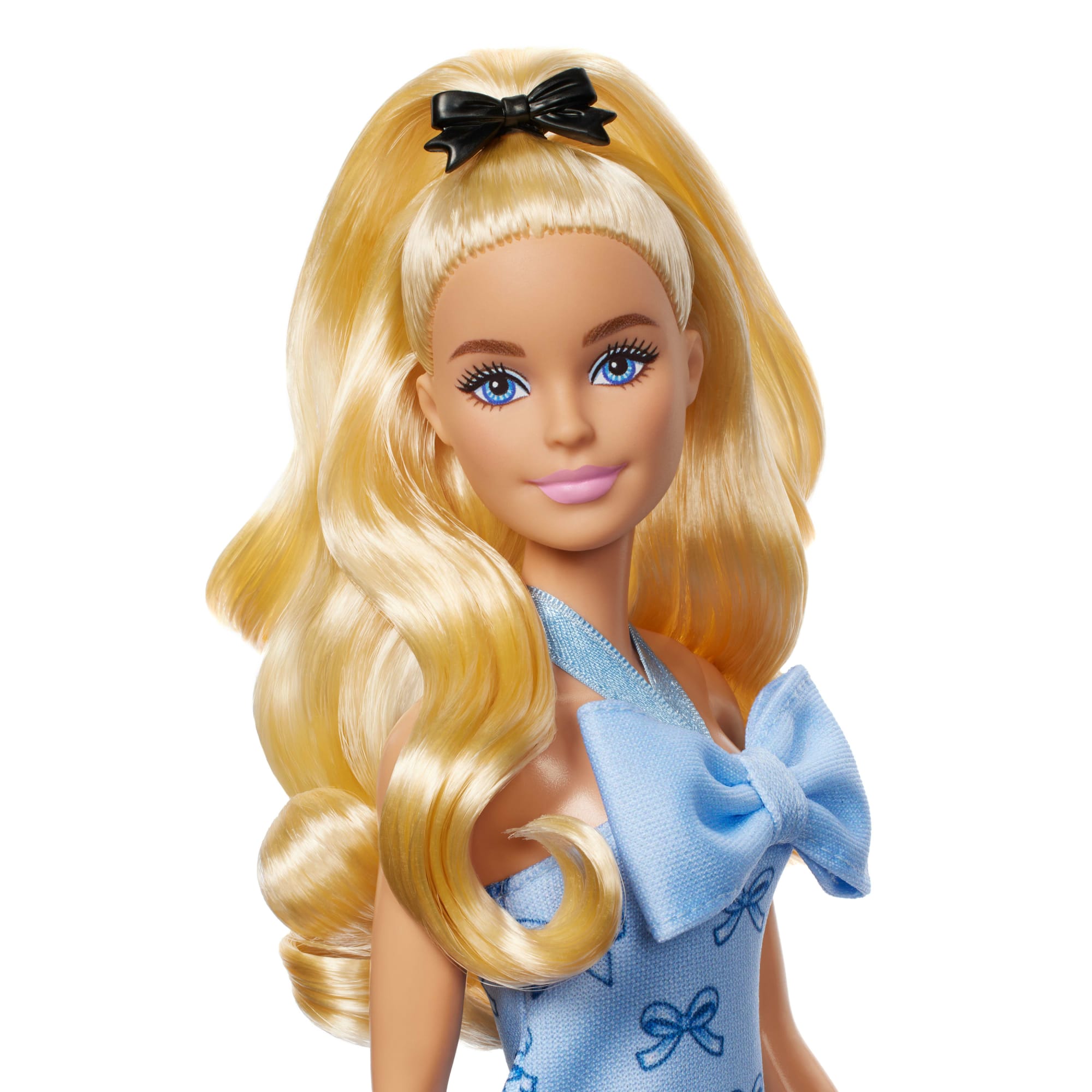 Barbie® Poupée Barbie Fashionistas Robe Dos Nu Bleu Layette - Image 2