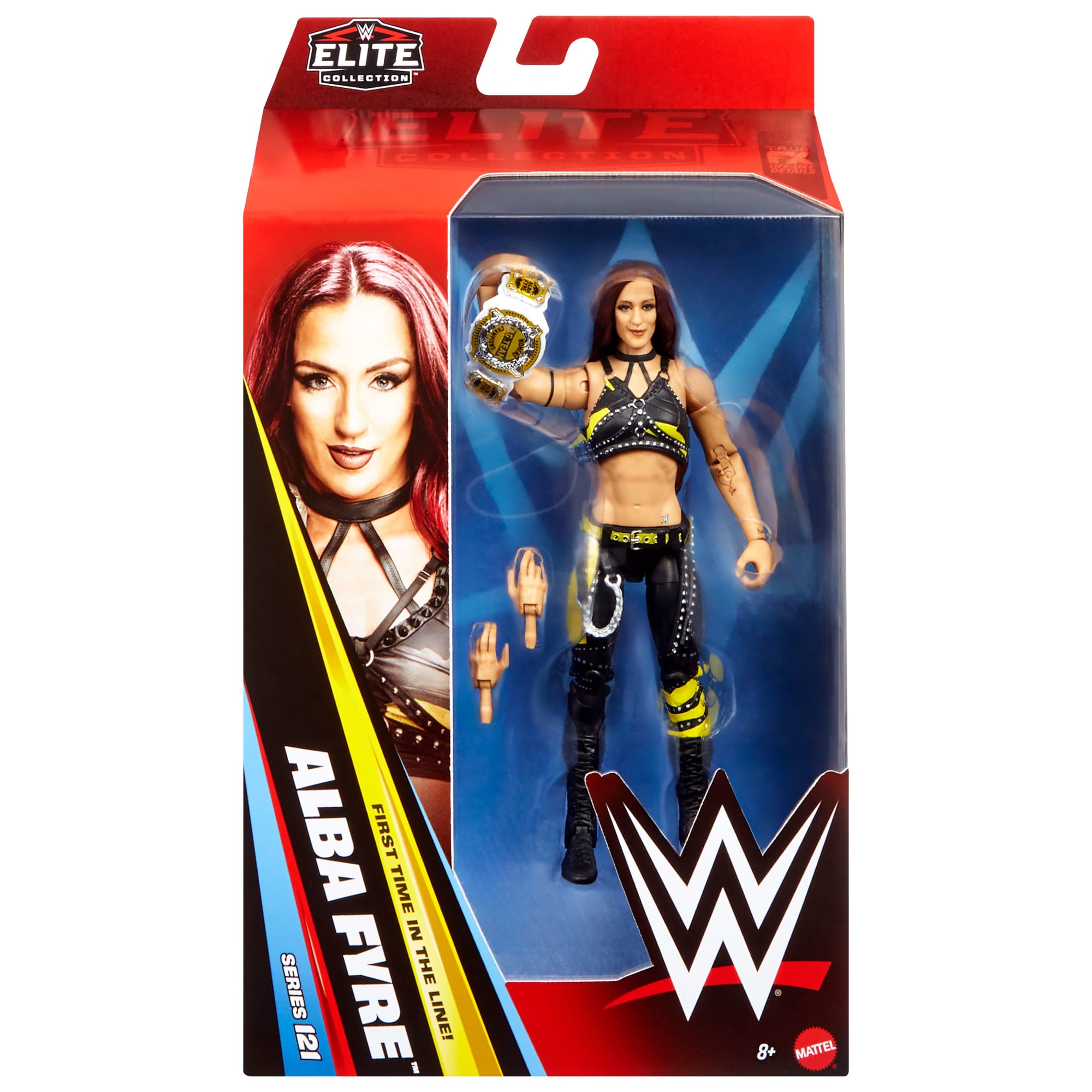 WWE Elite Alba Fyre Action Figure. Series #121. 6-Inch Collectible With Articulation & Accessories - Image 6