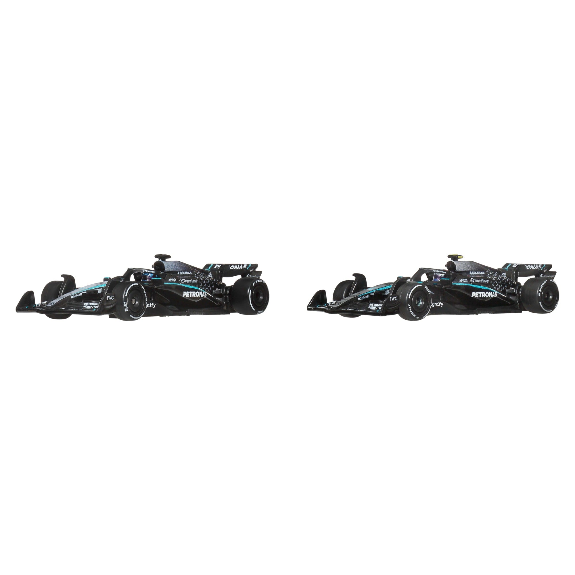Hot Wheels Premium Mercedes 2025 Formula 1® Team #63 & Team #12 - Image 2
