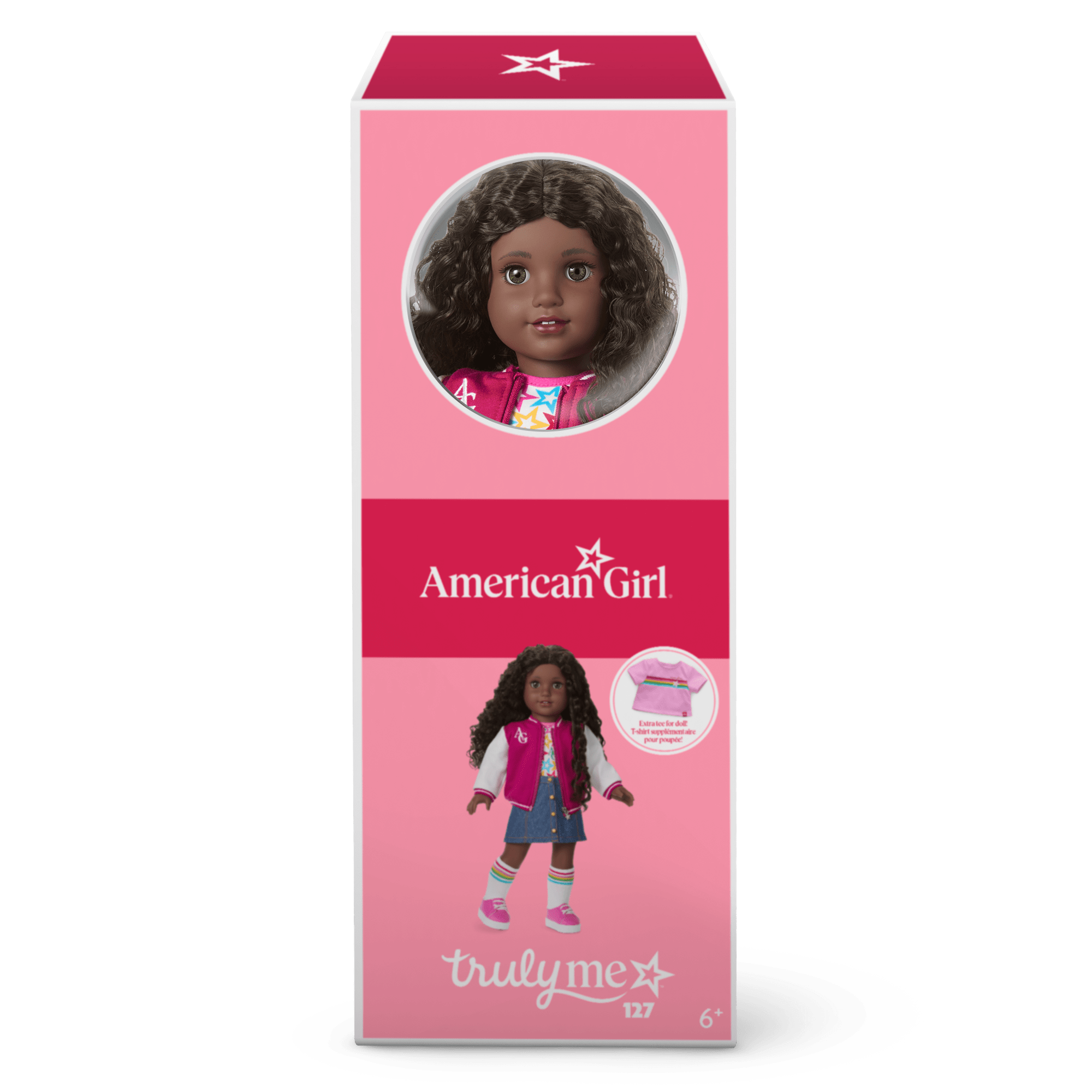 Truly Me™ 18-inch Doll #127 with curly dark-brown hair - Image 16