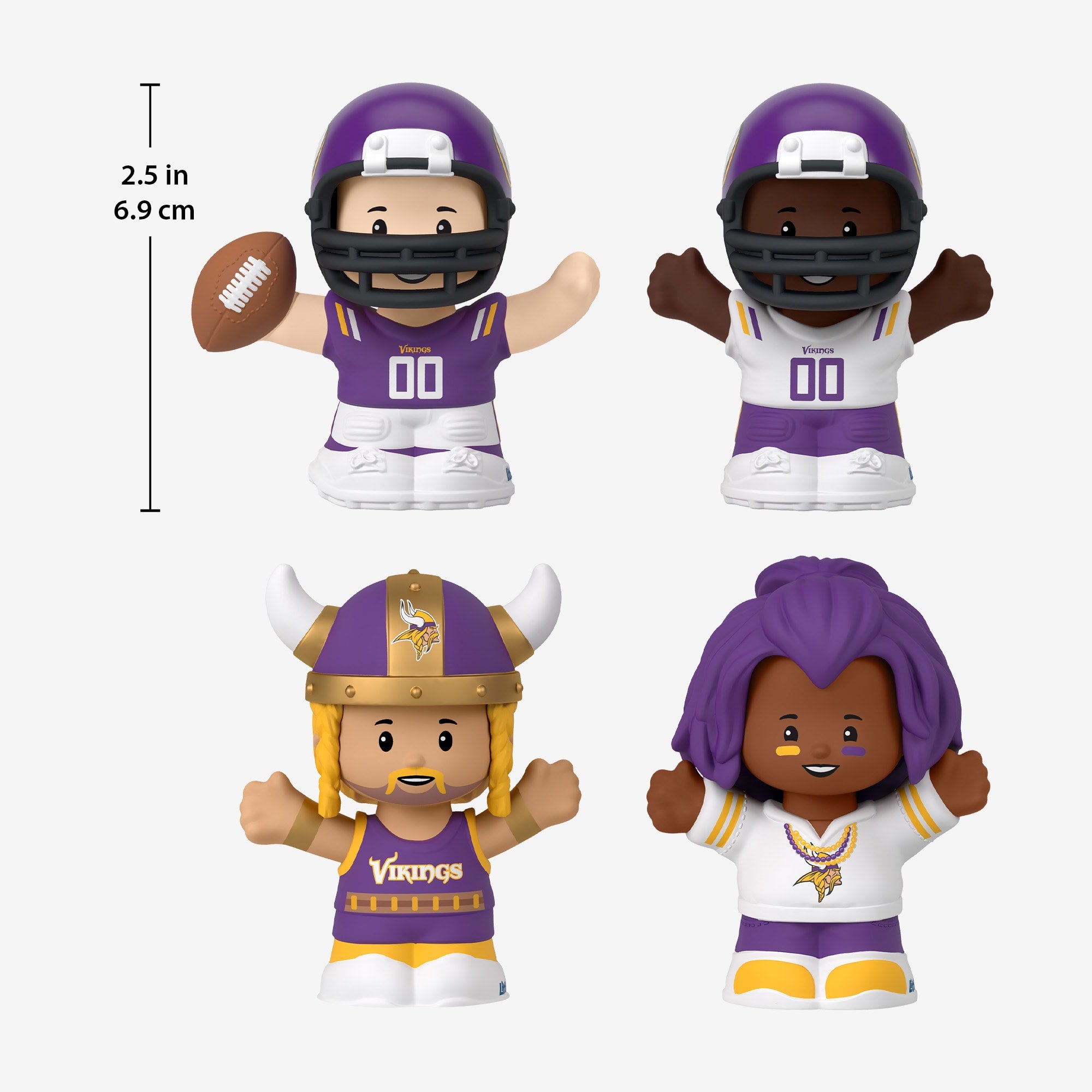 Little People Collector x NFL Minnesota Vikings Set - Image 8