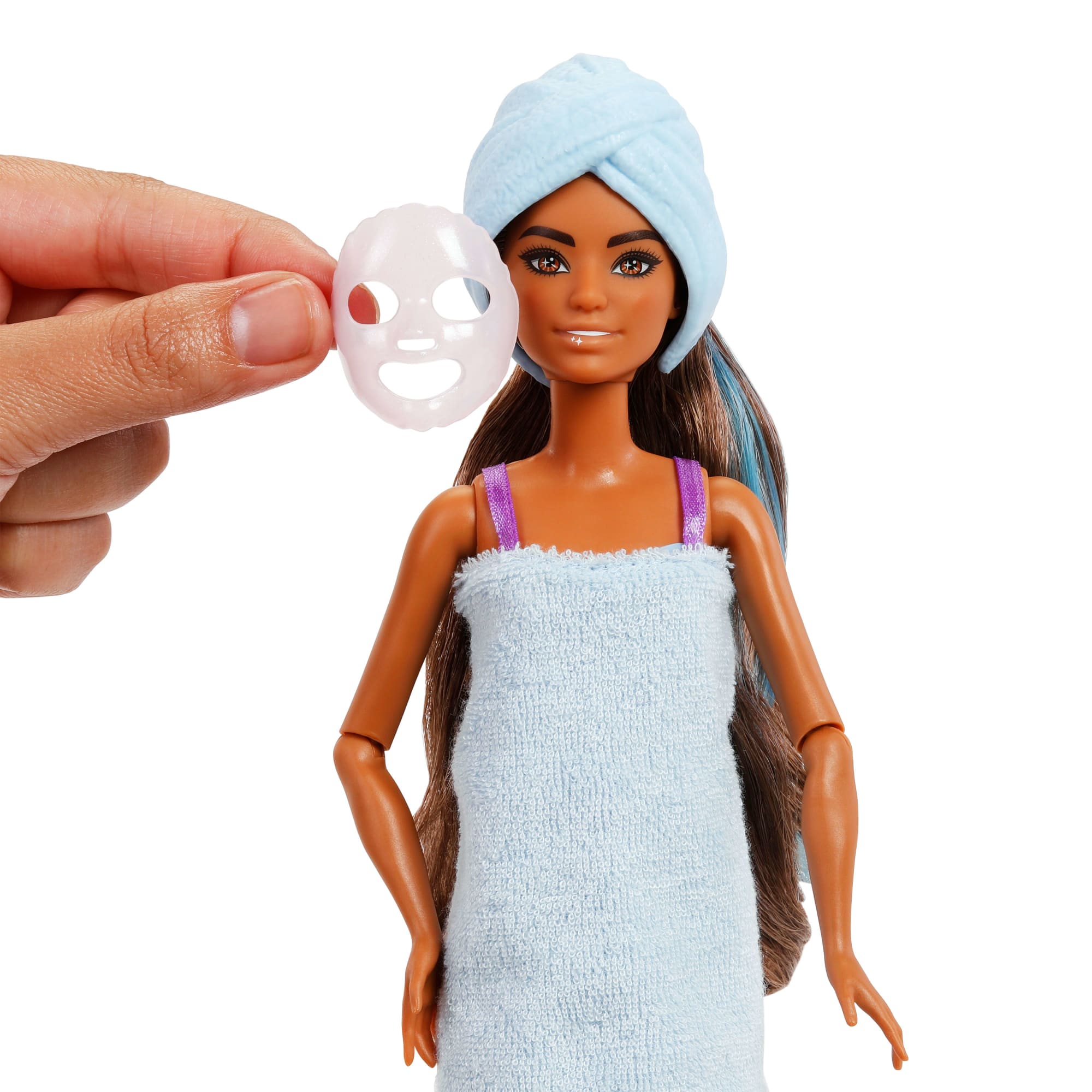 Barbie Party Unboxed Glam Party Series Purple Sparkle Doll & Accessories With 10 Surprises - Image 4