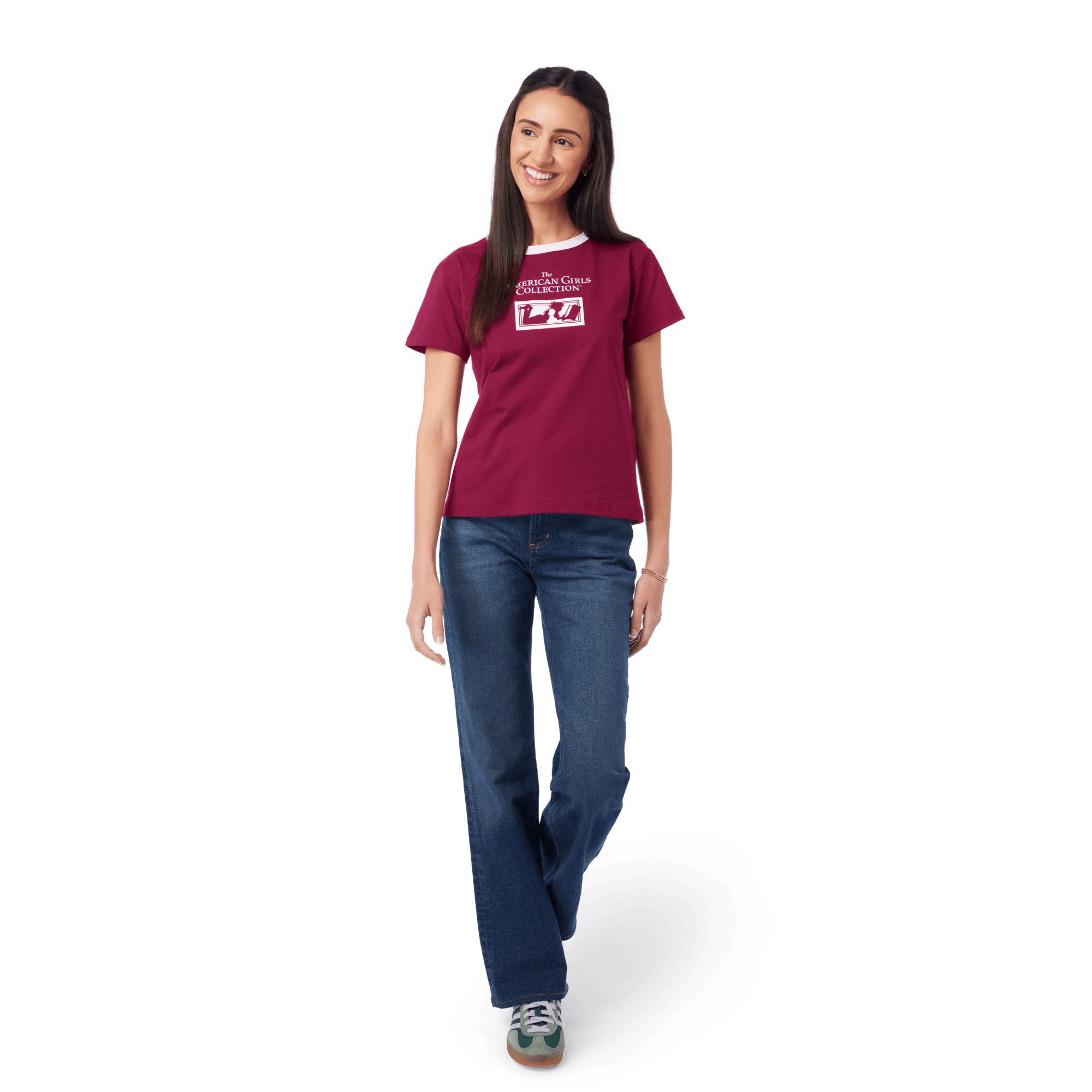 The American Girls Collection™ Ringer Tee for Adults - Image 6