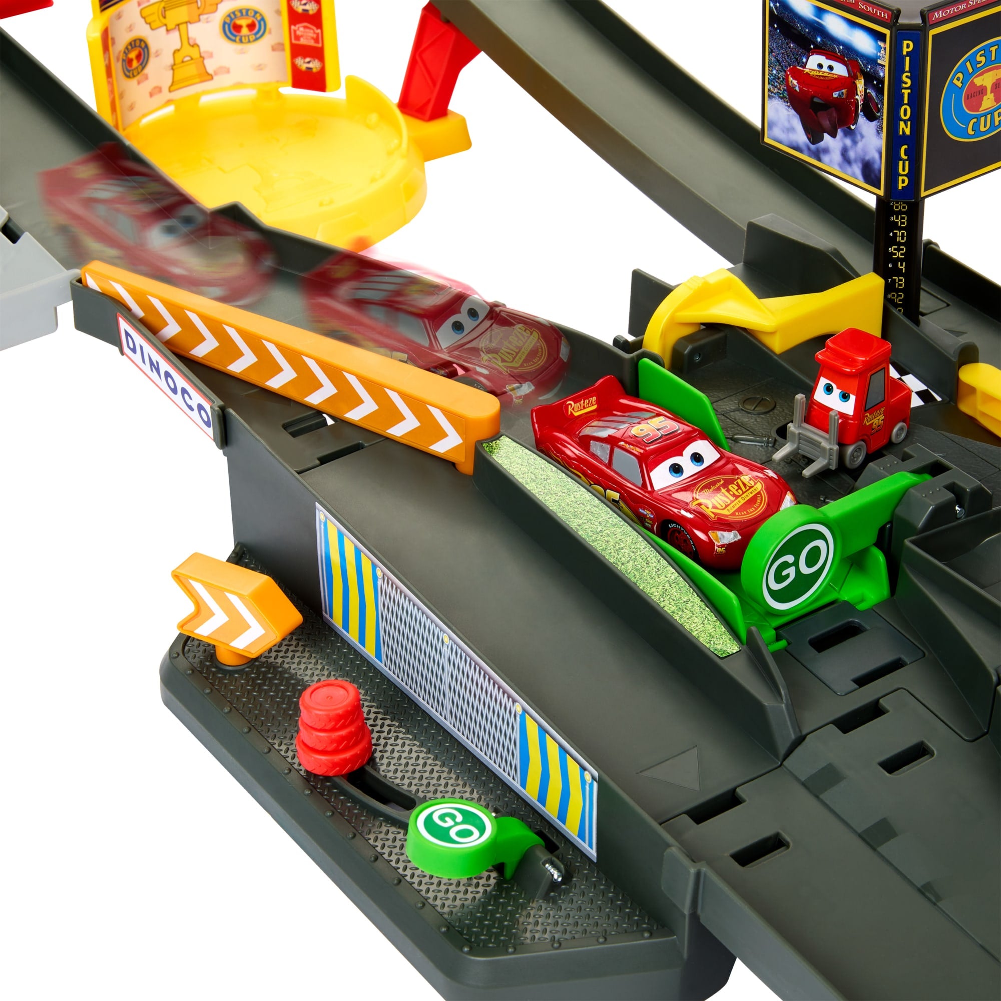 Disney · Pixar Cars-Circuit Course Piston Cup-Avec Voiture 1/55 - Image 5