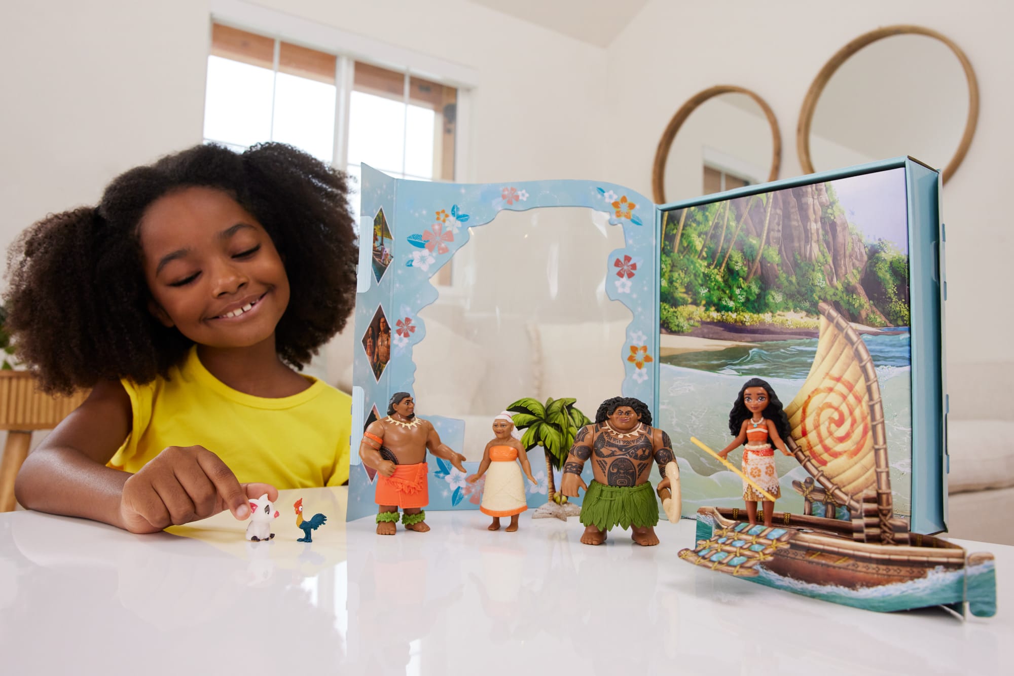 Disney Princess Toys. Moana Story Set. Gifts For Kids - Image 2
