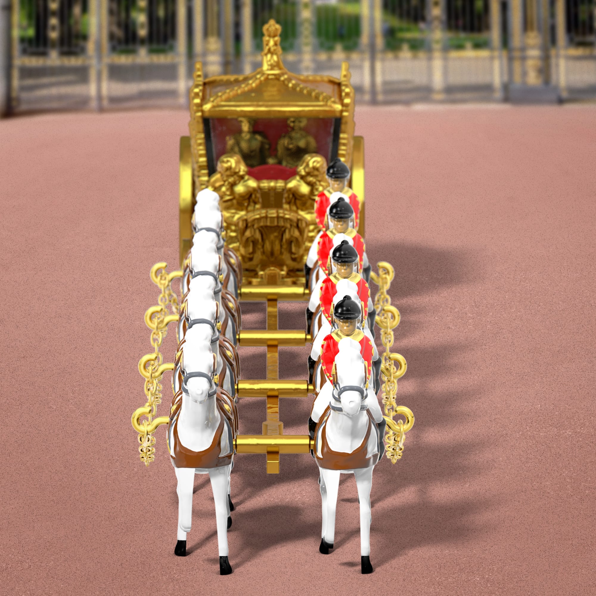 Matchbox Collectors Coronation Gold State Coach - Image 8