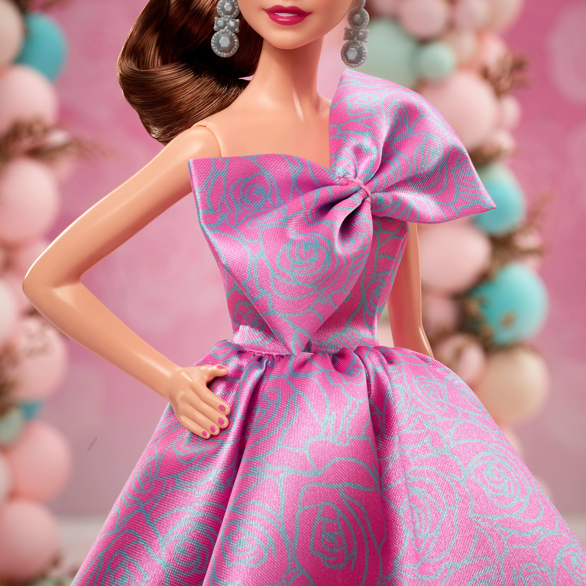 Barbie Signature Birthday Wishes Doll. Collectible Fashion Doll in Satiny. Pink Dress - Image 4