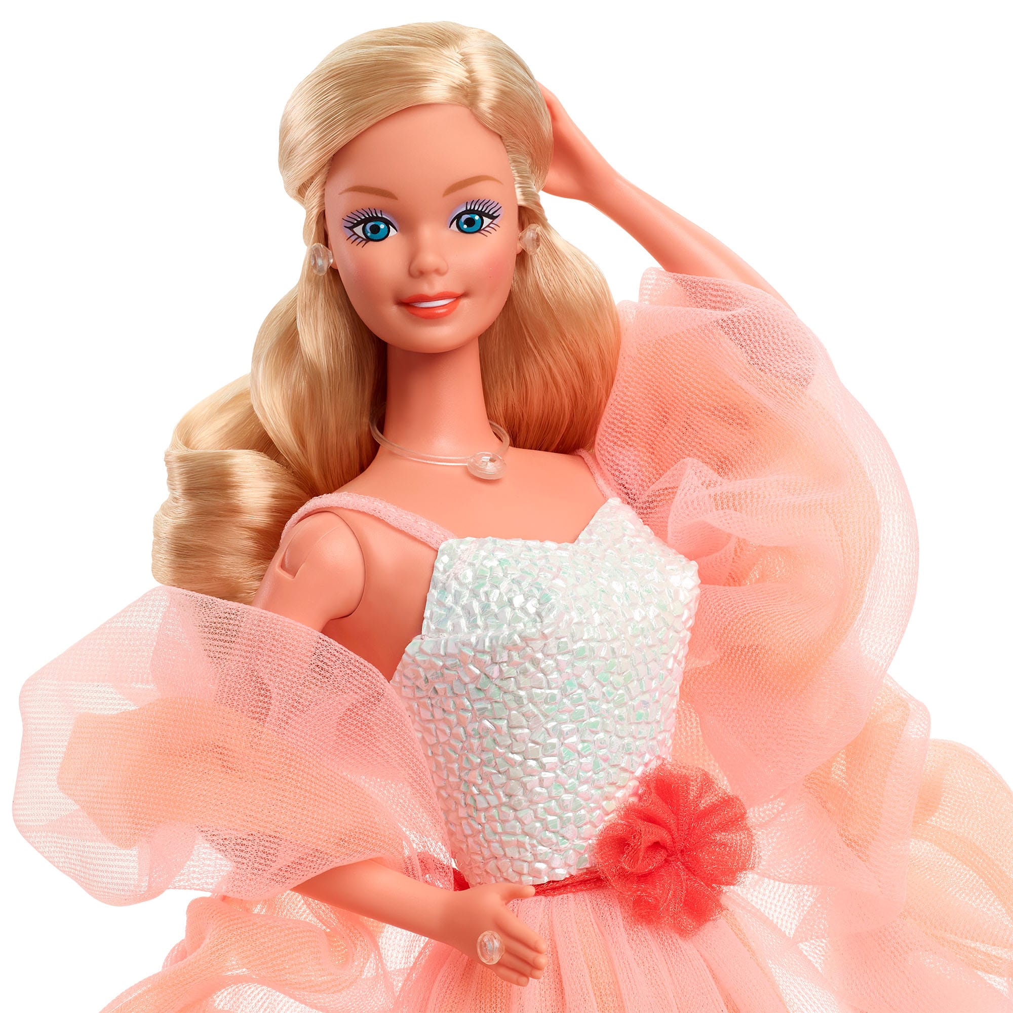 Peaches 'n Cream Barbie Doll. Blonde Hair - Image 9