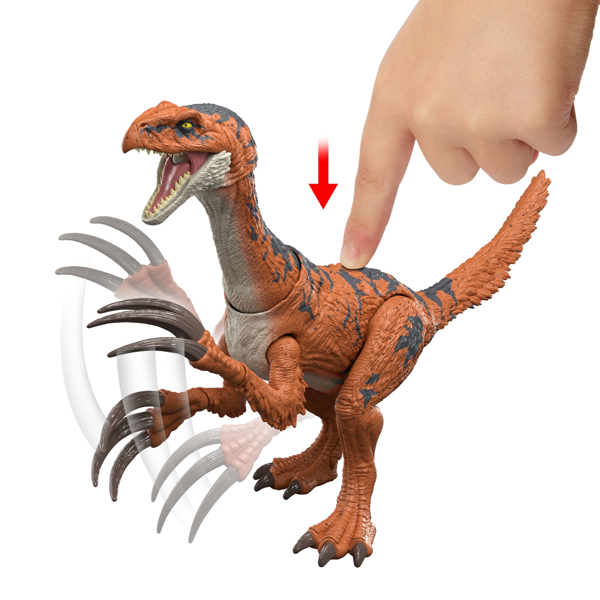 Coffret de 2Figurines de Dinosaures Jurassic World: Giganotosaure et Thérizinosaure - Image 3