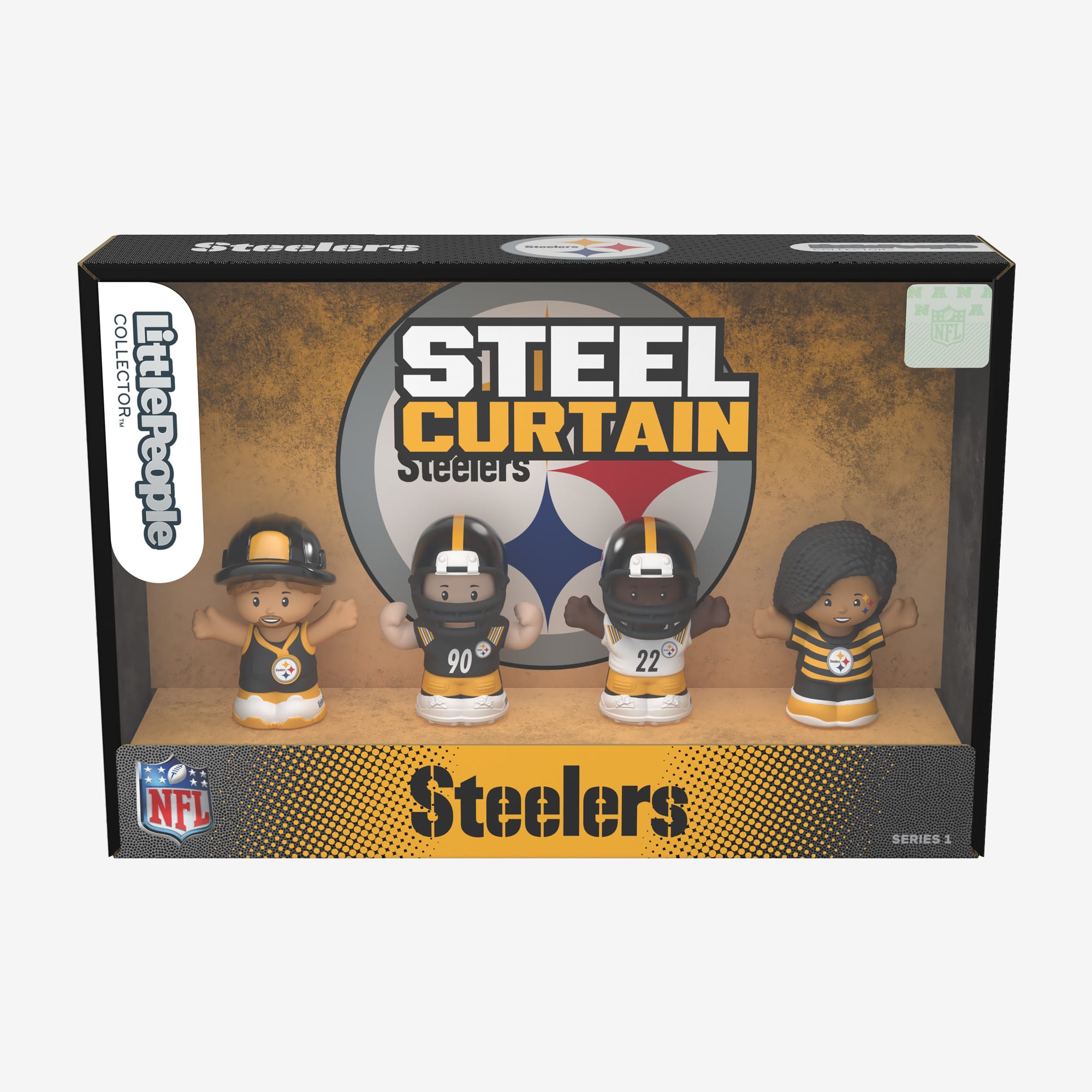 Little People Collector x NFL Pittsburgh Steelers Set - Image 9