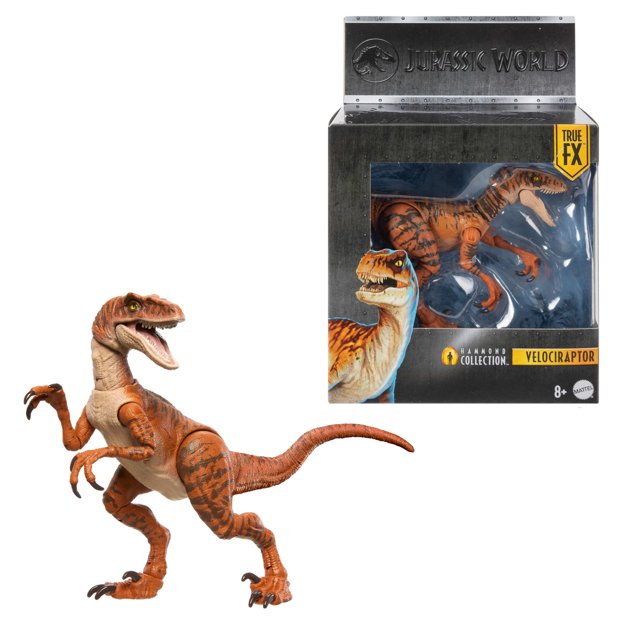 Jurassic World Dinossauro de Brinquedo Hammond Collection Pacote Humano/Dinossauro - Image 6