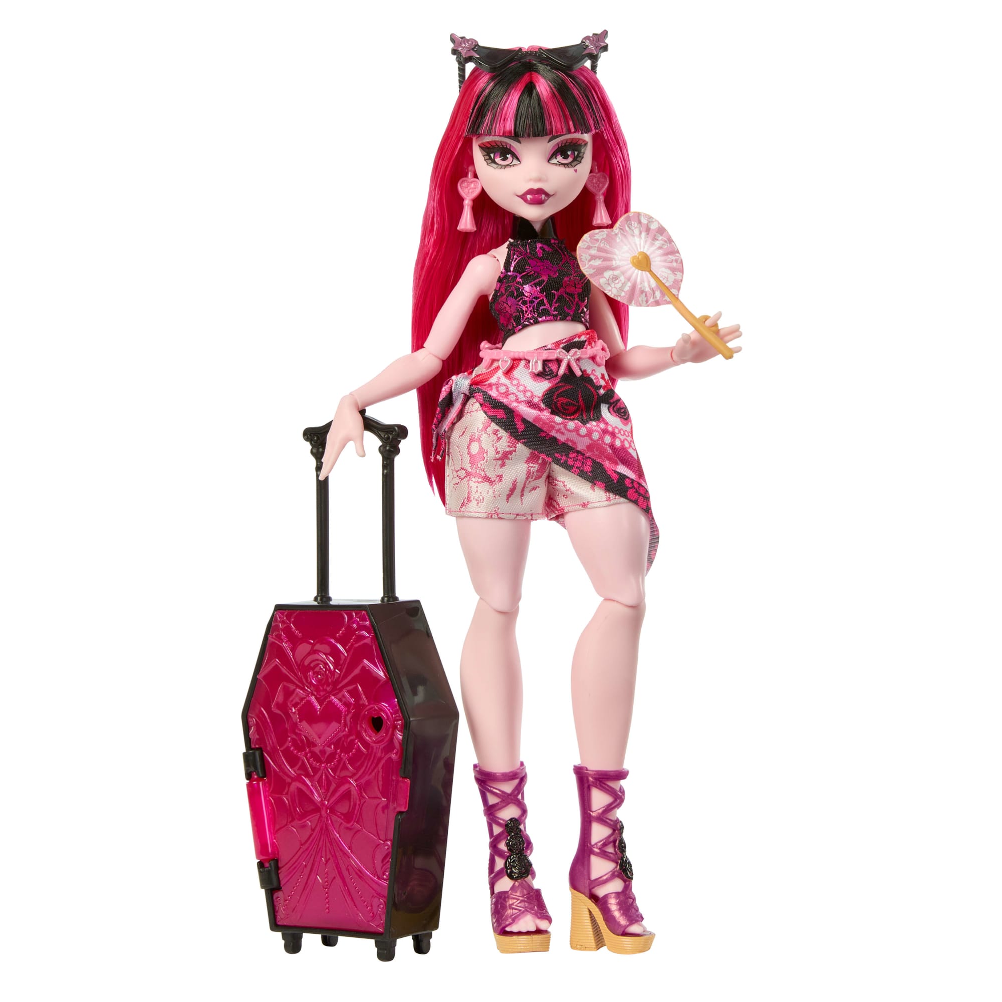Monster High Skulltimate Secrets Gore-Geous Oasis Playset. Draculaura Doll And Accessories - Image 2