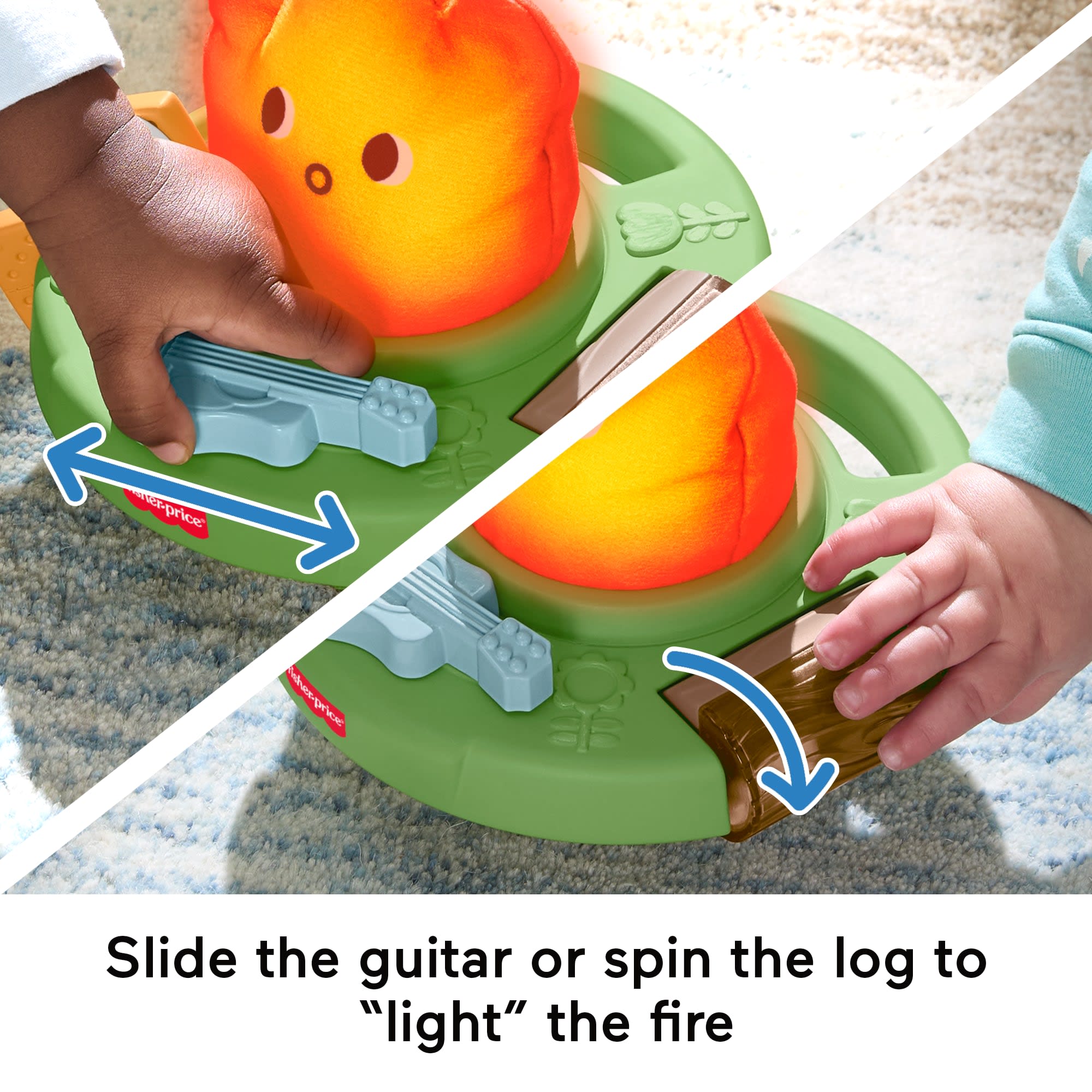 Fisher-Price Friendship Forest Light-Up Campfire. Baby Sensory Activity Toy - Image 3