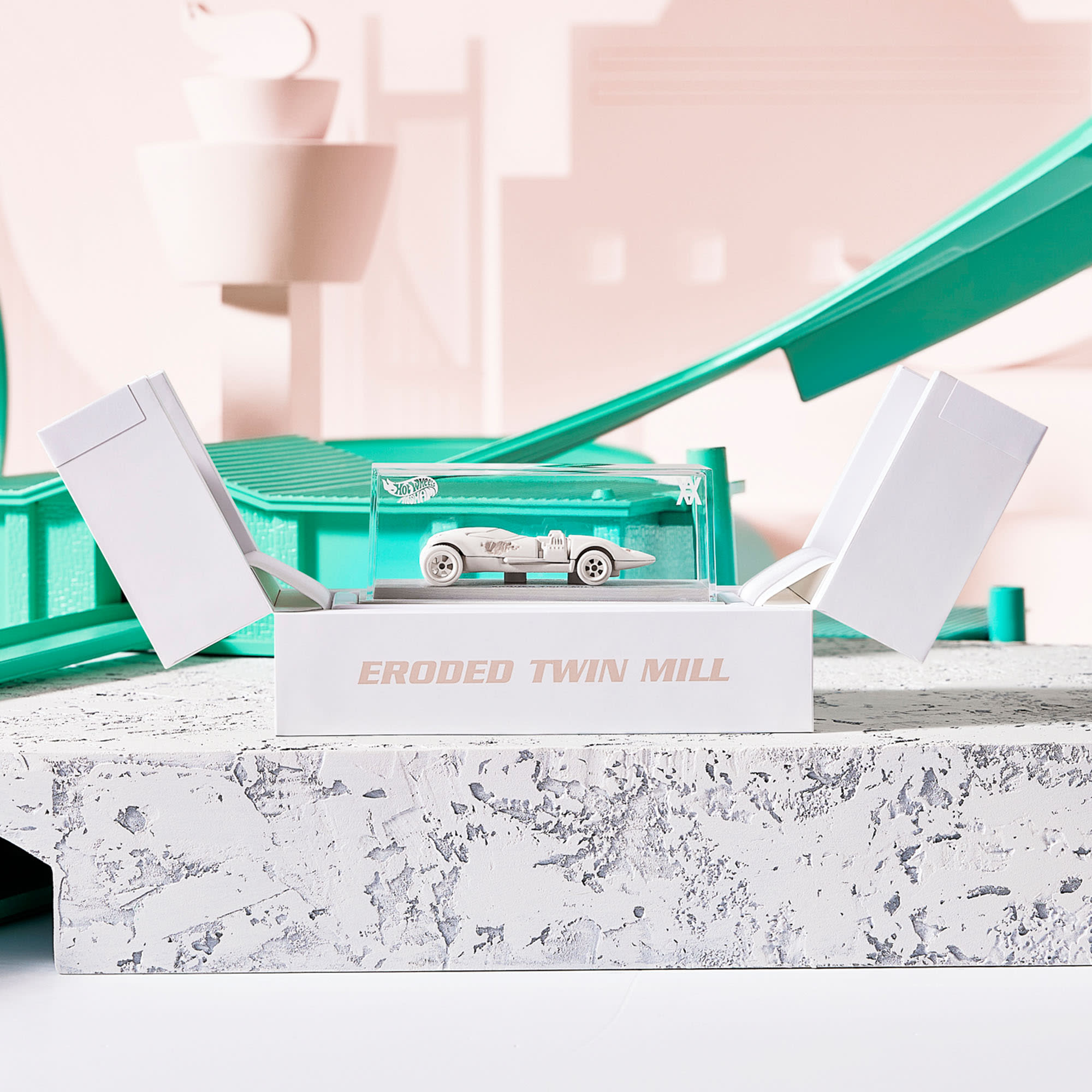 Hot Wheels x Daniel Arsham Eroded Twin Mill - Image 17