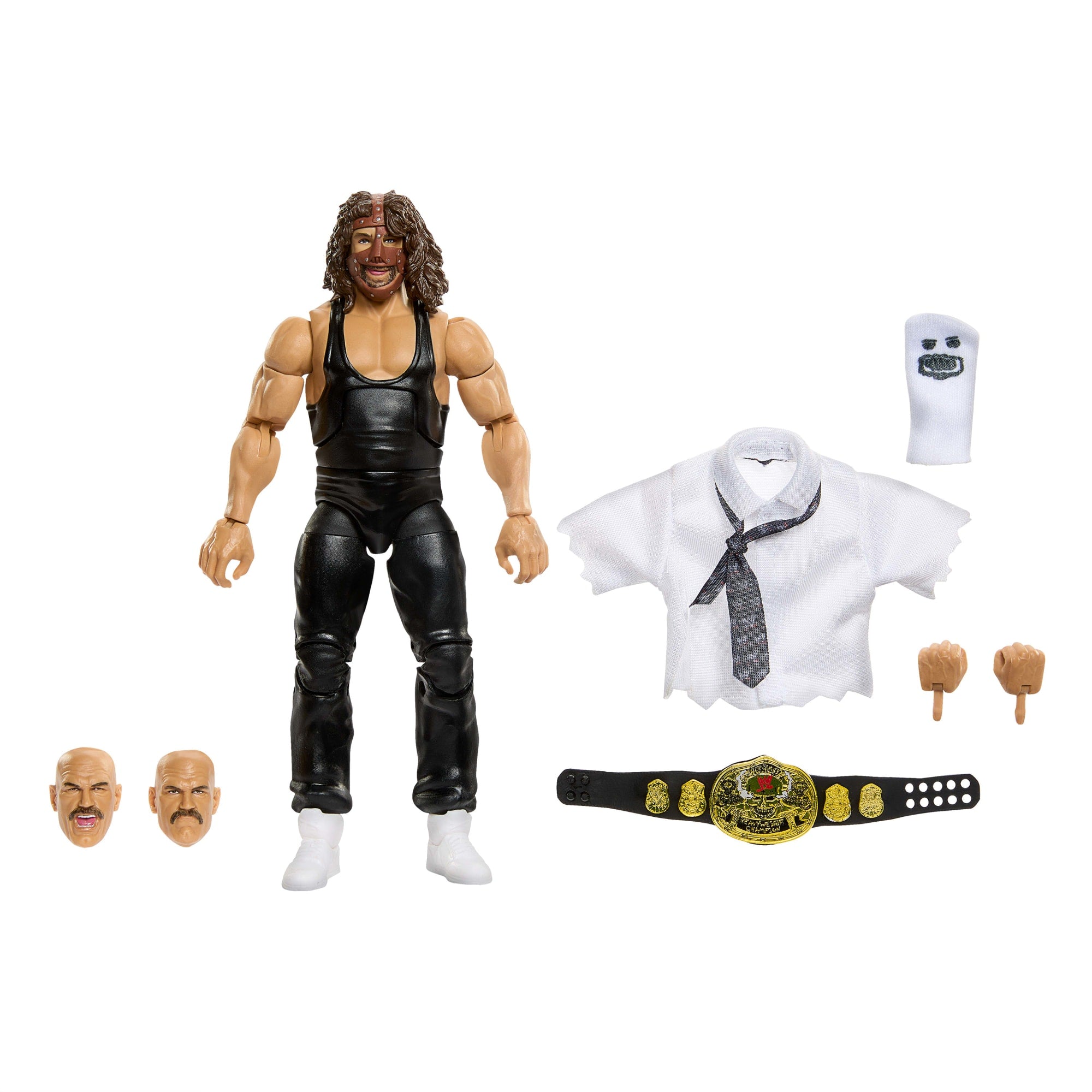 WWE Elite Collection Premium Live Event Mankind Action Figure Set. Summerslam Series Collectible