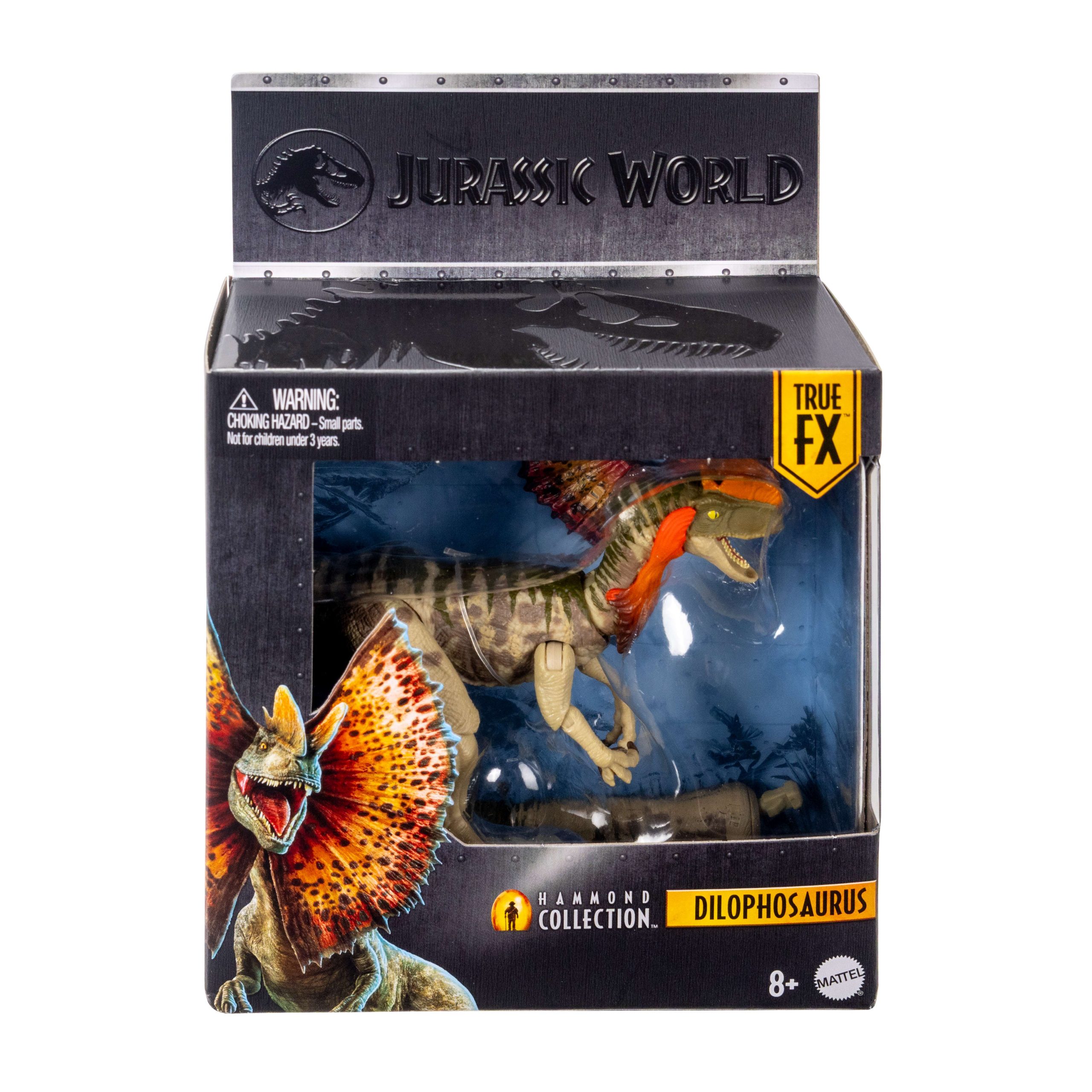 Jurassic World Hammond Collection Dilophosaurus Dinosaur Figure. Deluxe Design And Articulation - Image 6