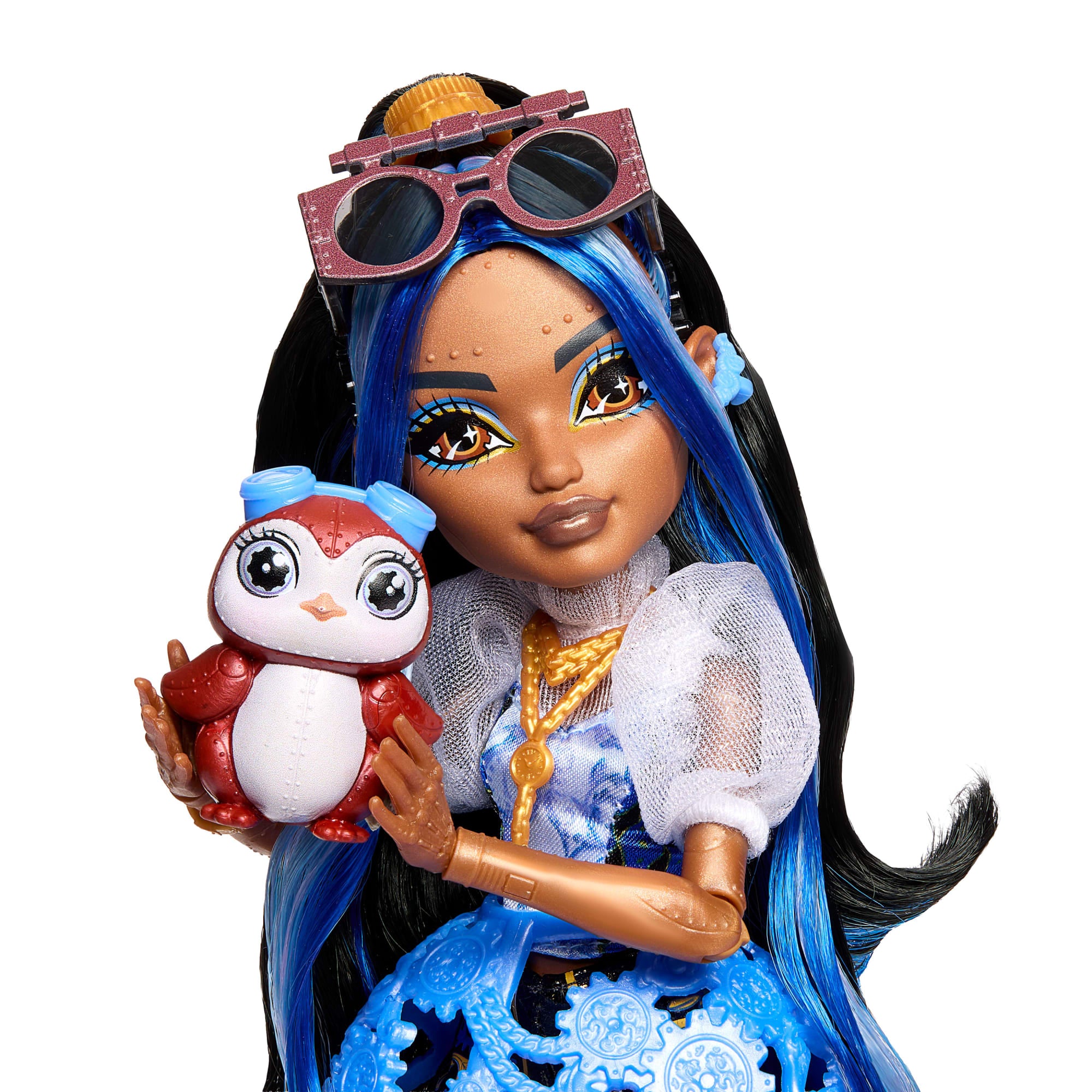 Monster High Robecca Steam Fashion Doll With Blue Blouse And Rocket Boots - Image 3