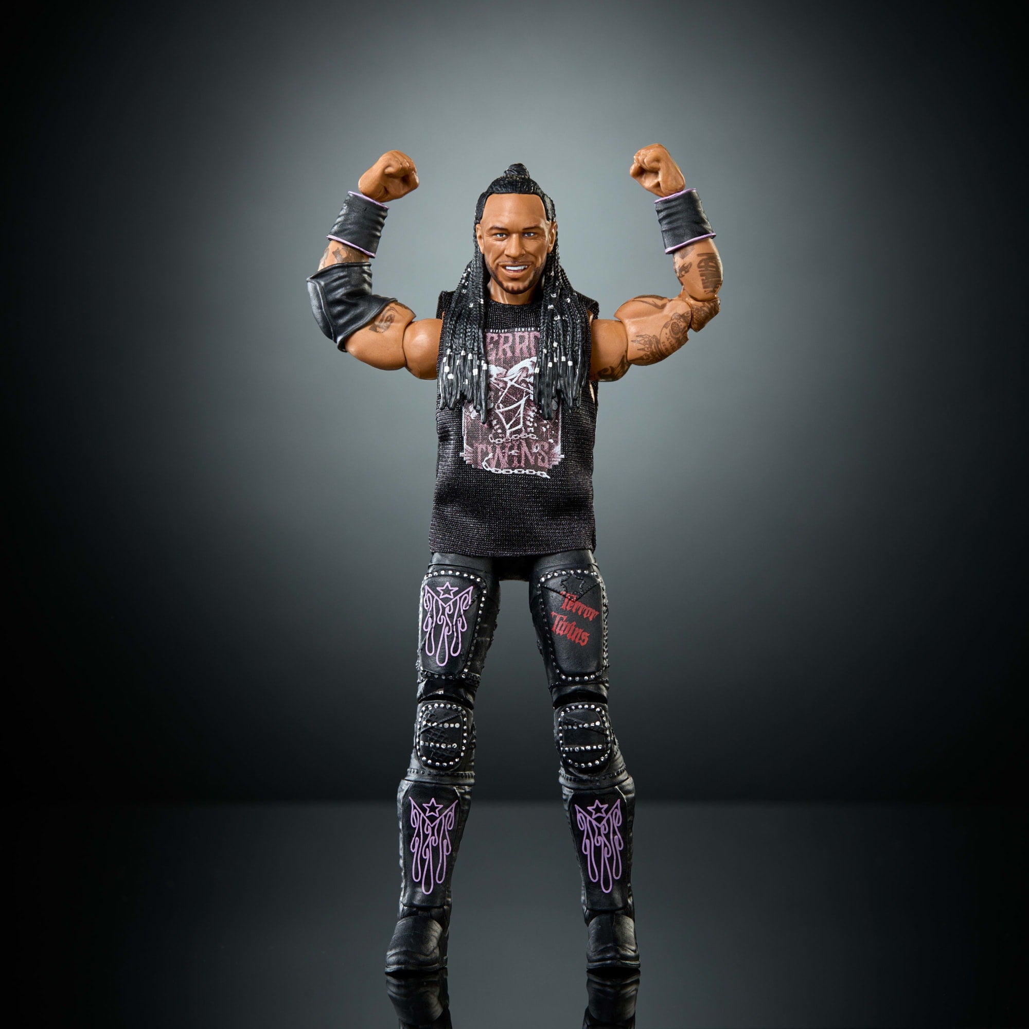 WWE Elite Damian Priest Action Figure. Series #122 Set. 6-Inch Collectible With Accessories - Image 4