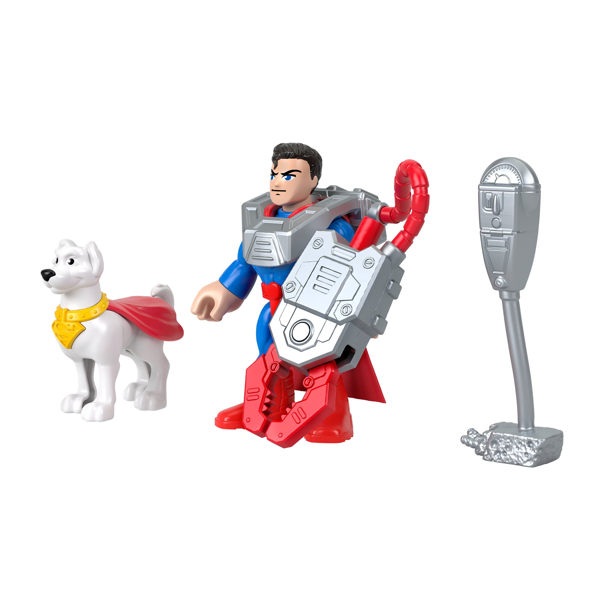 Fisher-Price Imaginext DC Super Friends Metal Force Superman Action Figures & Accessory Set - Image 5