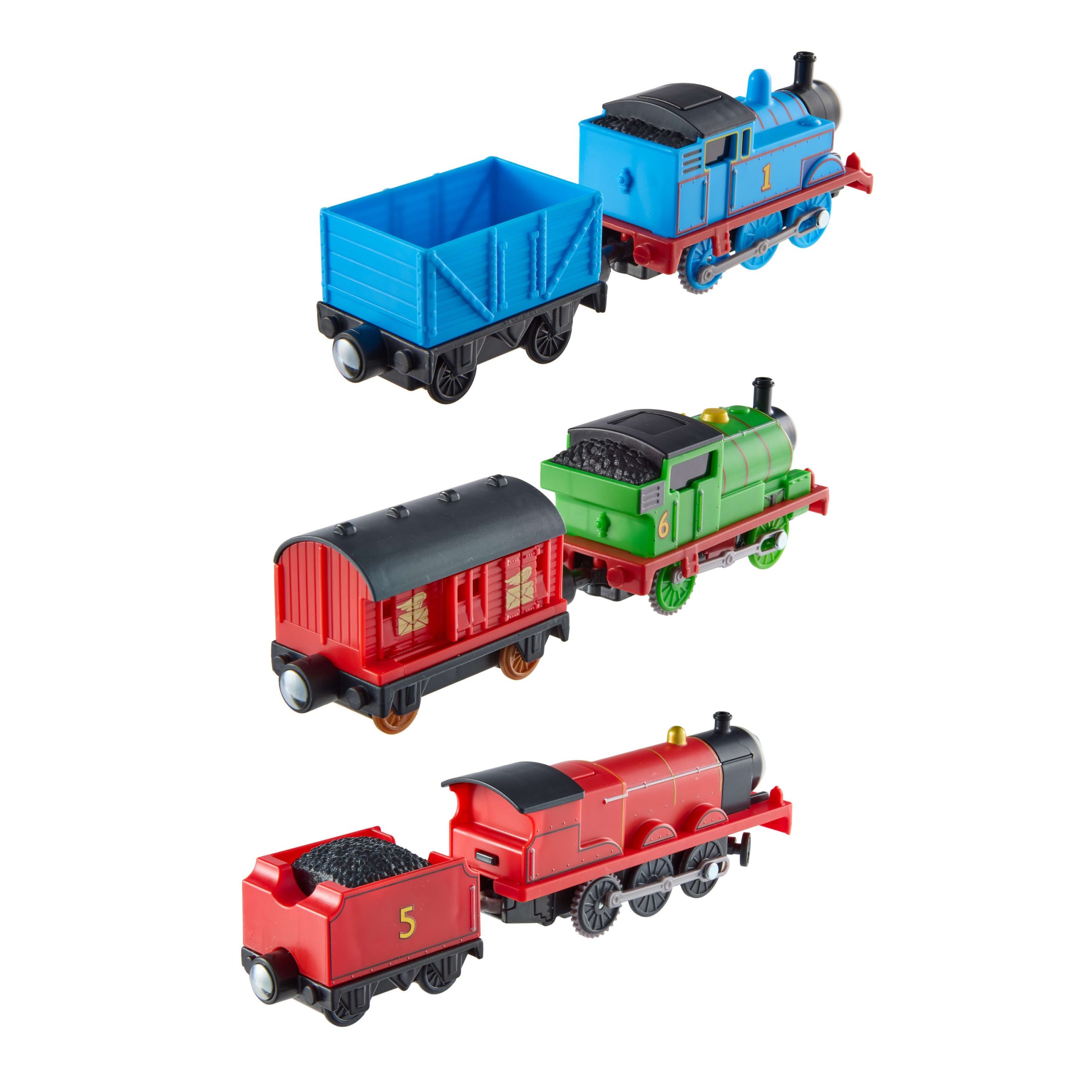 Fisher-Price Thomas et ses Amis Coffret de Locomotives Motorisées - Image 4