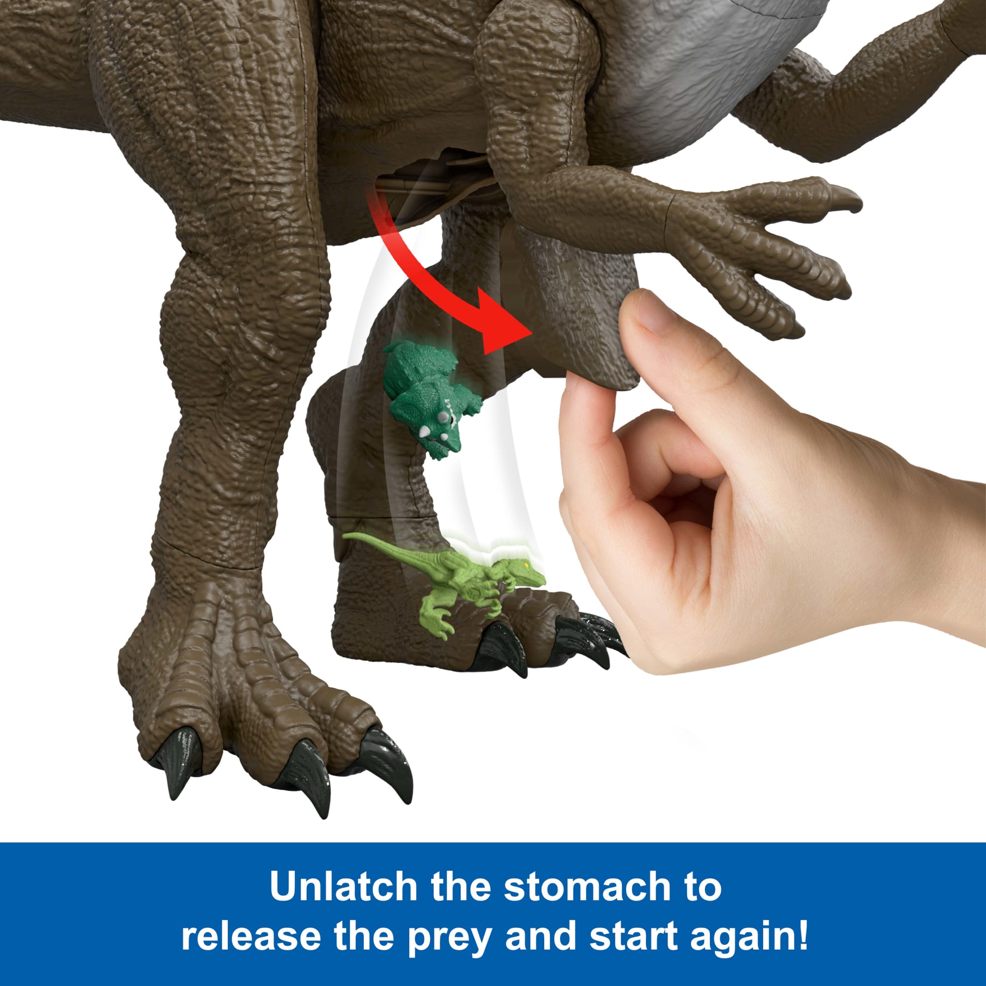Jurassic World Super Colossal Spinosaurus Pack. 36 inch Long Dinosaur Toy & 2 Mini Figures - Image 4