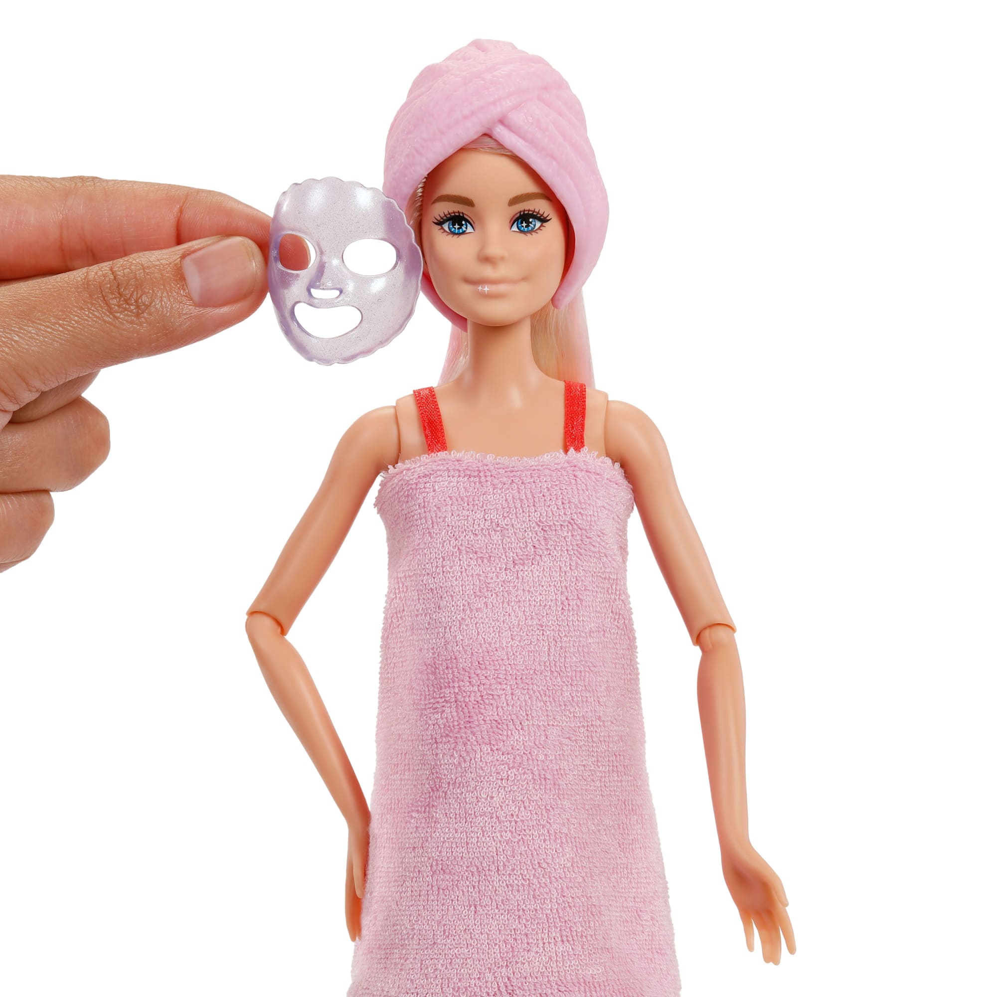Barbie Party Unboxed Muñeca Get Ready With Me Vestido Rojo - Image 4