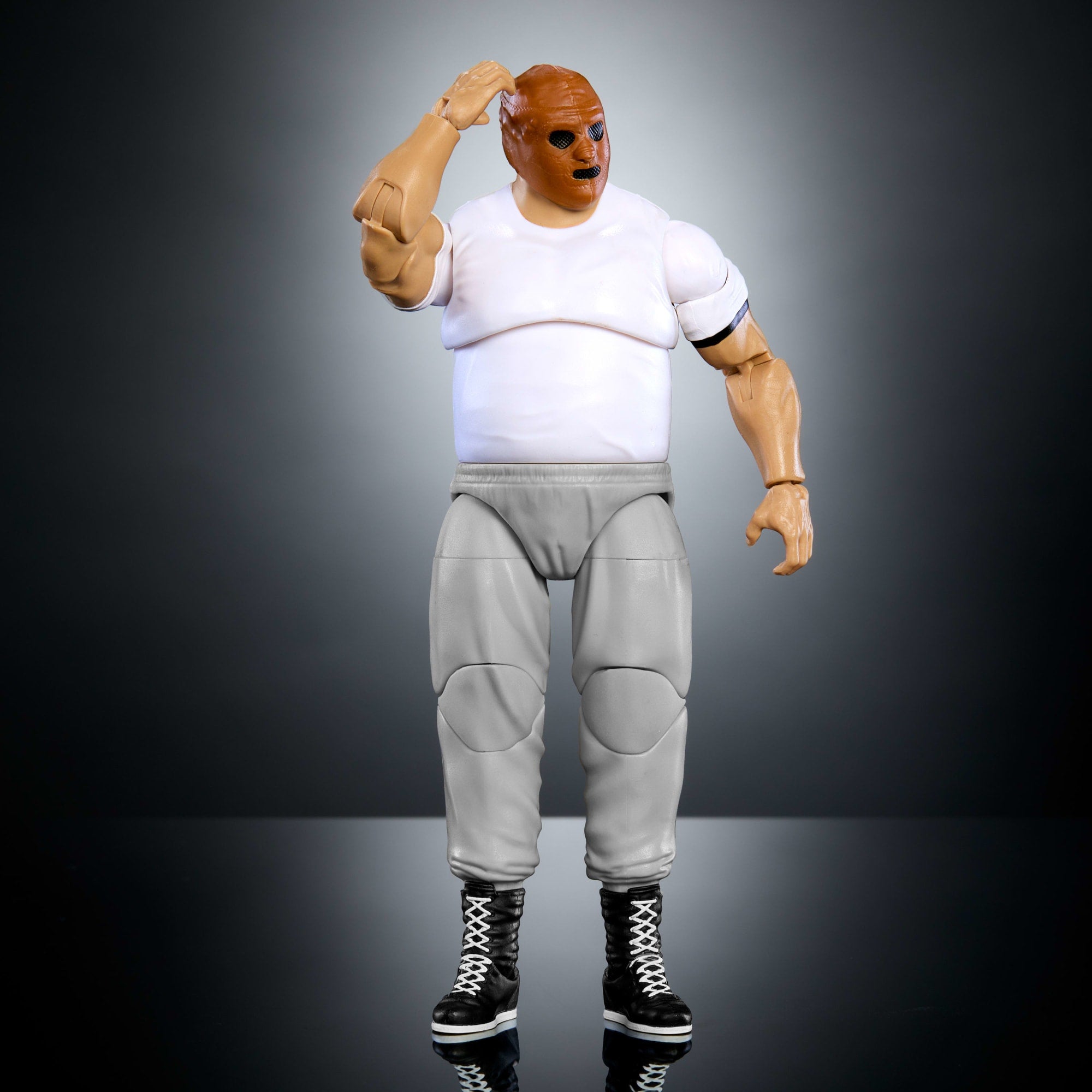WWE Elite Collection Monday Night War Kane Action Figure & Golga Build-A-Figure Parts - Image 6