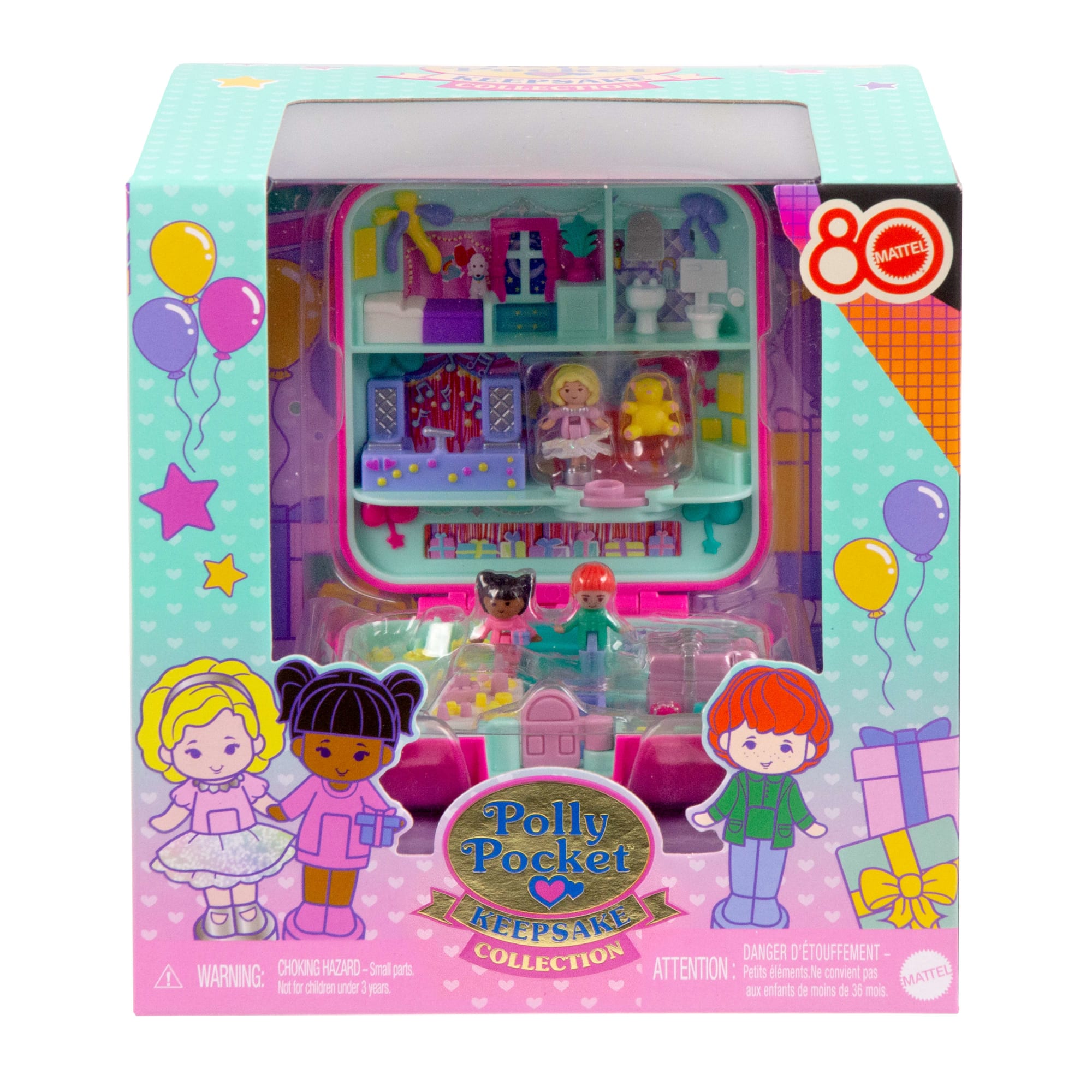 Polly Pocket Mattel 80th Anniversary Heritage Compact - Image 2