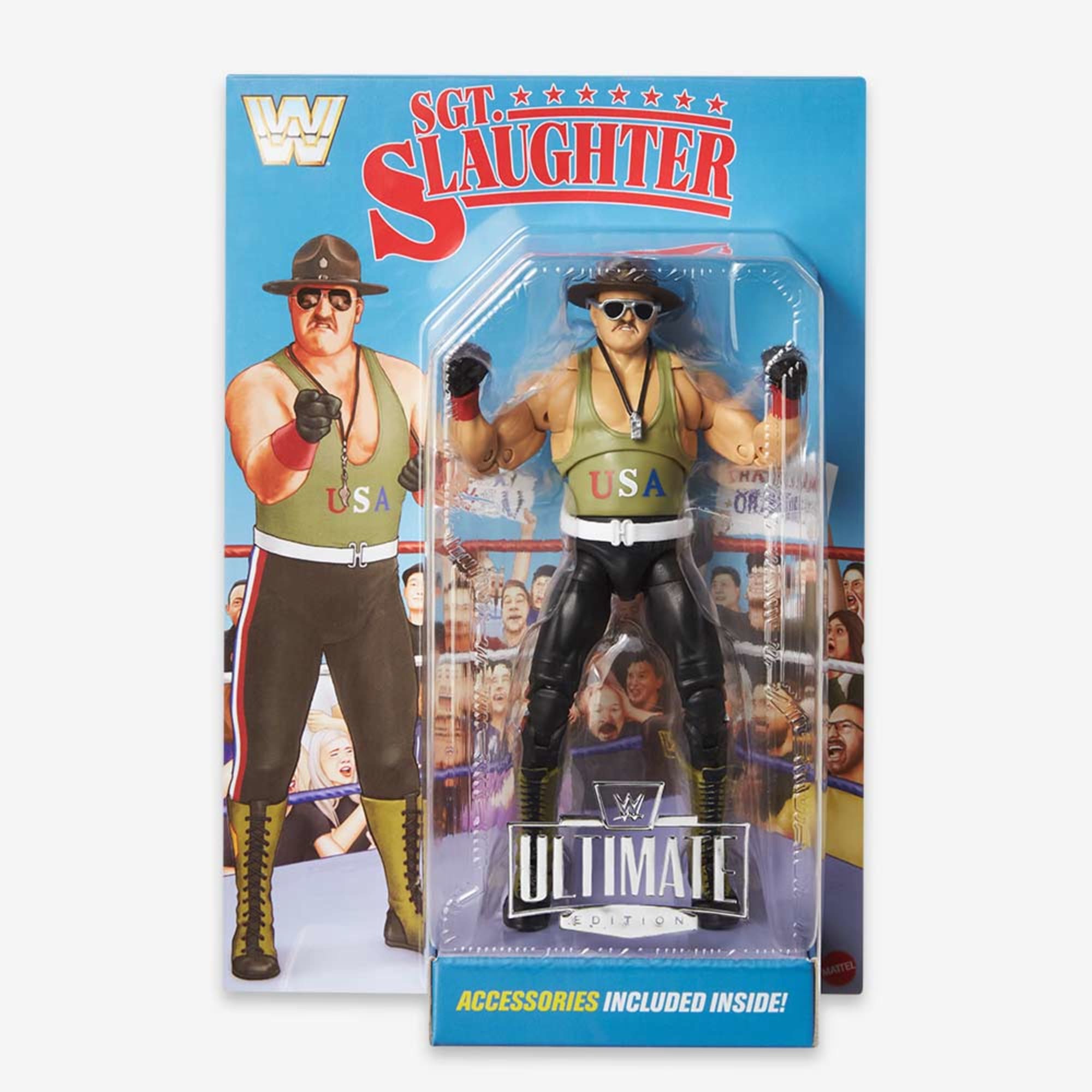 WWE Ultimate Edition Sgt. Slaughter action figure - Image 4