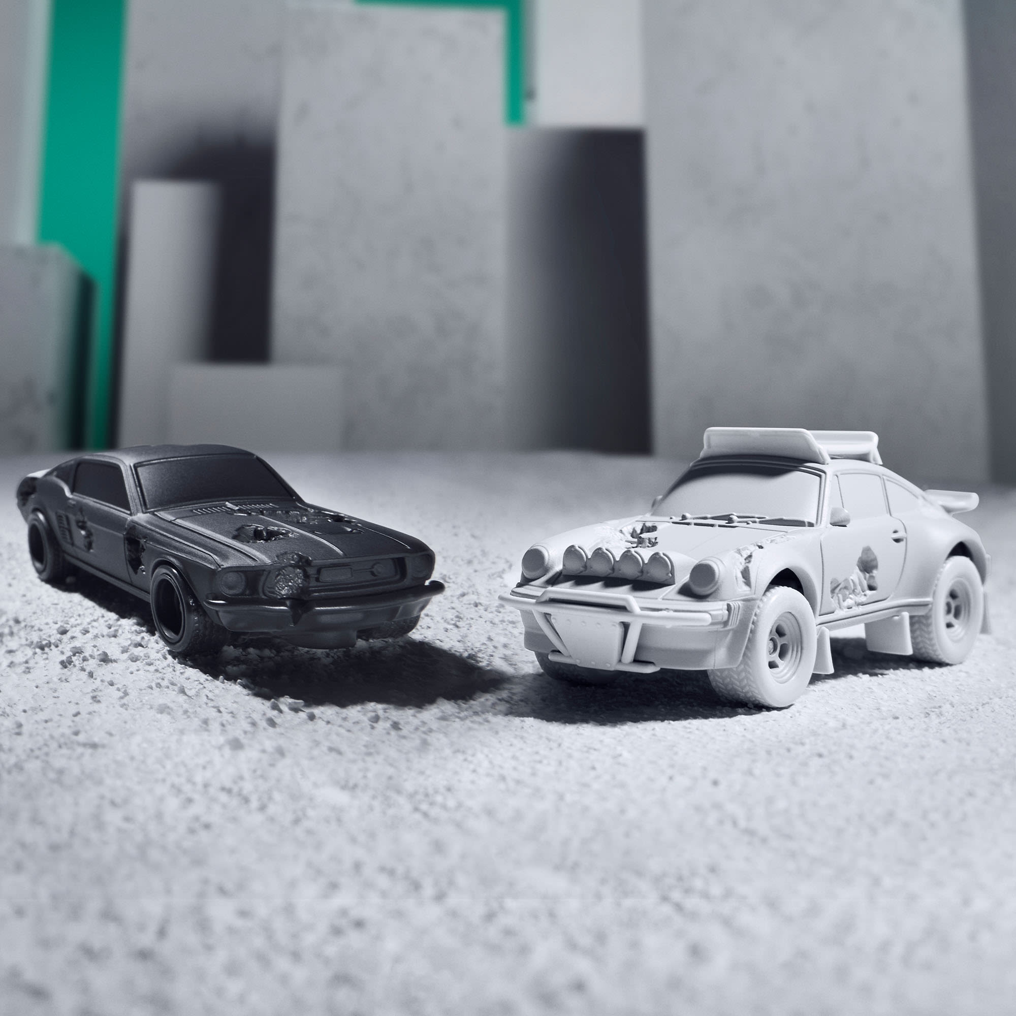 Hot Wheels x Daniel Arsham Eroded Ford Mustang - Image 7