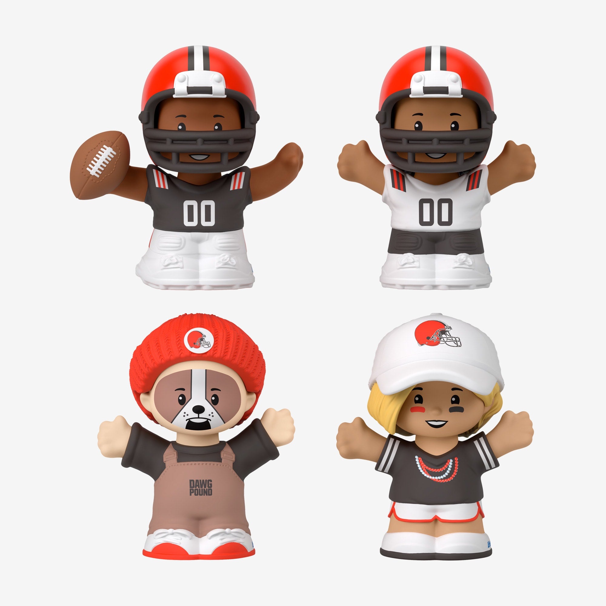 Little People Collector x NFL Cleveland Browns Set - Image 4
