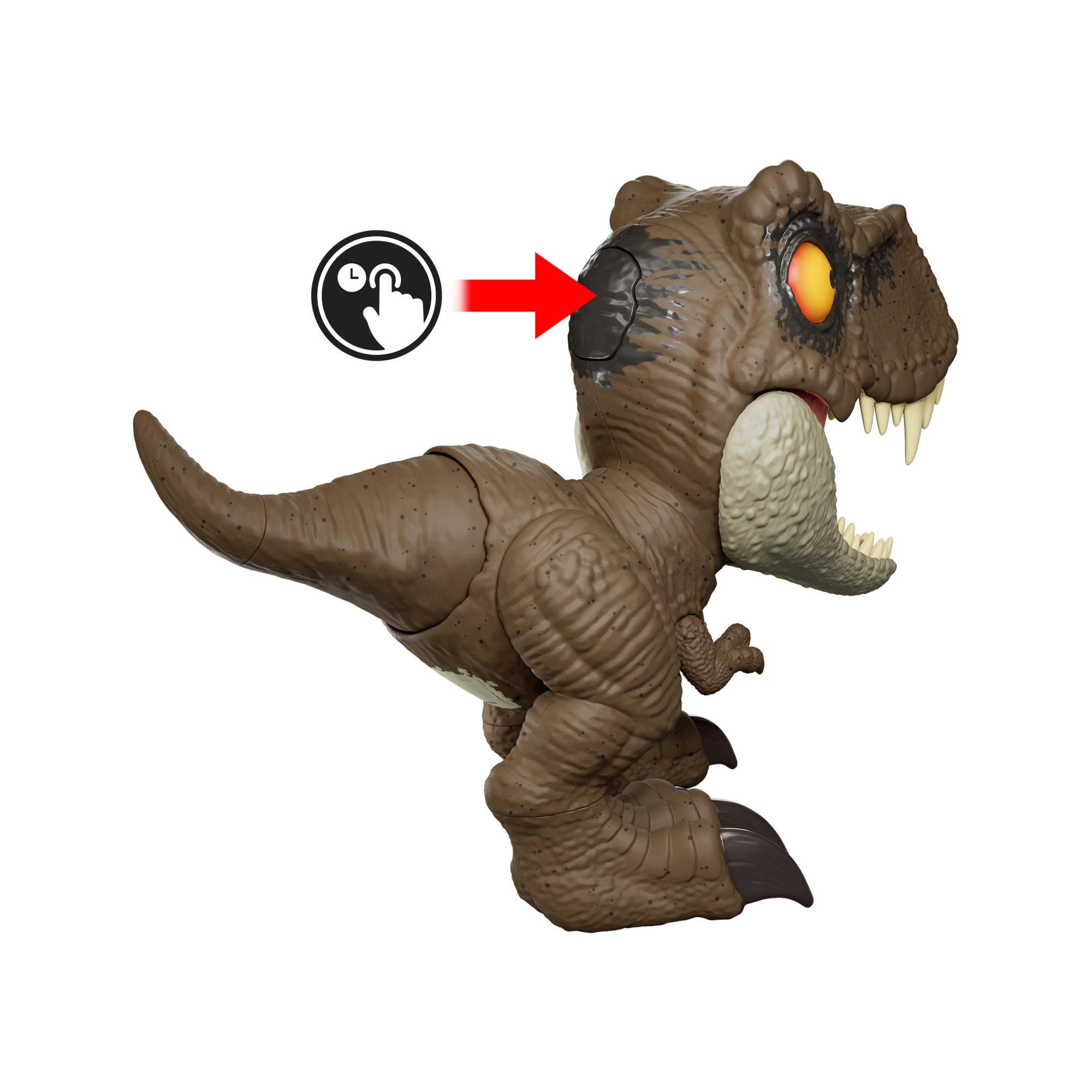 Jurassic World Dinosaurio de Juguete Comando de Rugido Interactivo T. Rex - Image 4