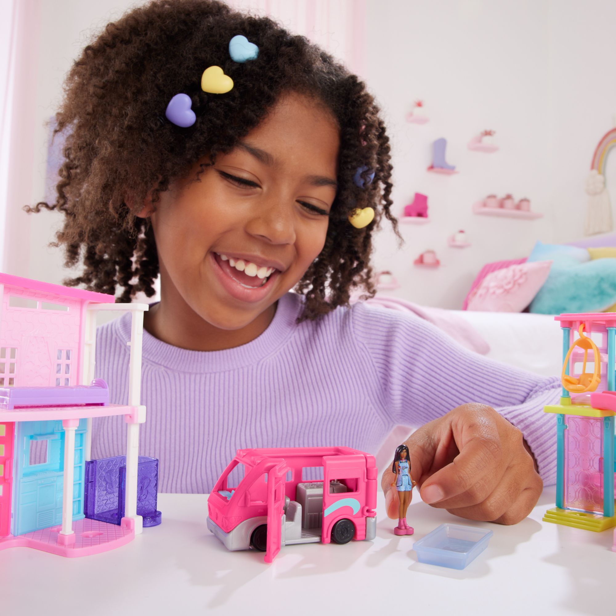 Barbie Mini BarbieLand Veículo para Boneca Trailer dos Sonhos - Image 2