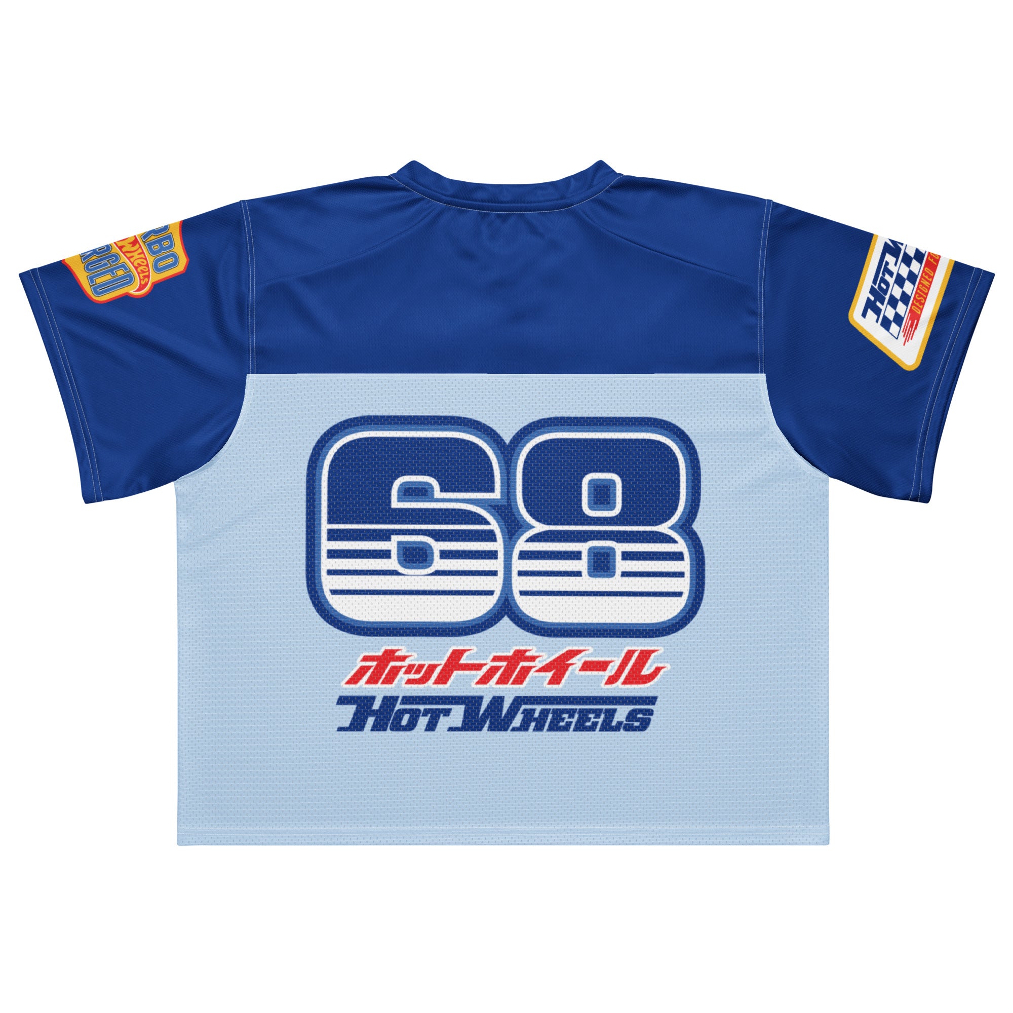 Hot Wheels in Katakana Blue Boxy Jersey - Image 6