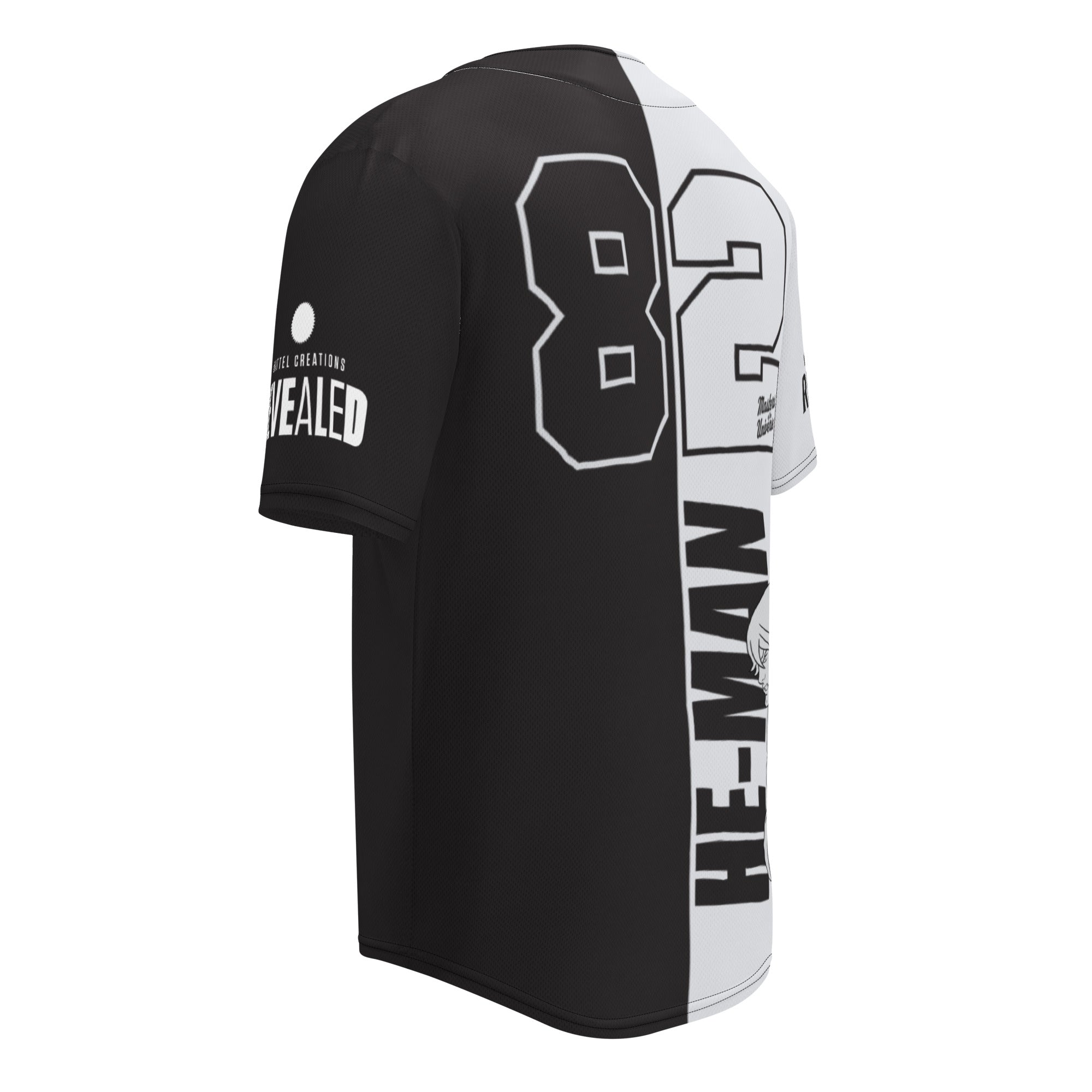 Masters of the Universe Club Heroic Warriors He-Man Multi Baseball Jersey - Image 3