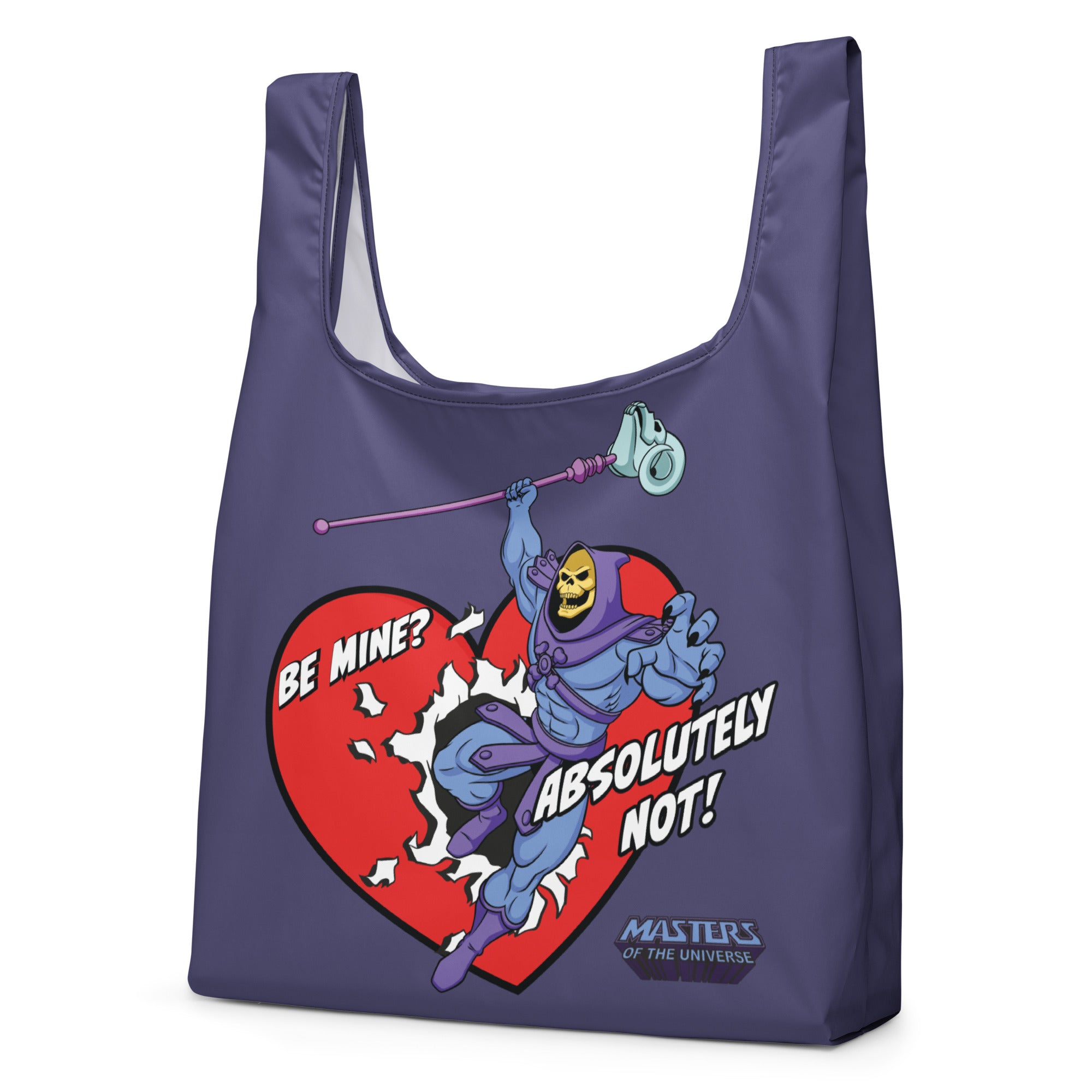 Masters of the Universe Skeletor Love Language Purple Tote - Image 2