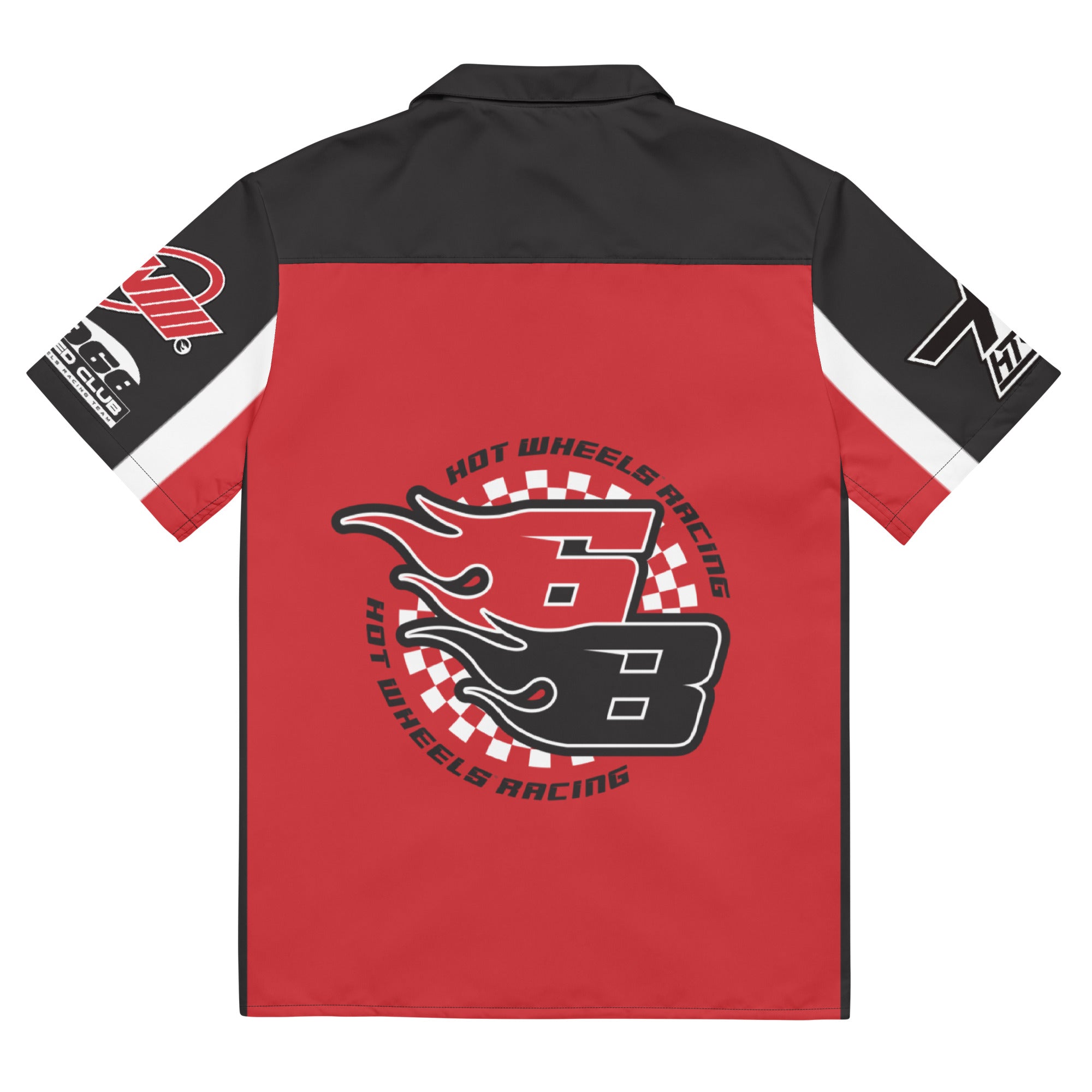 Hot Wheels Racing Red Mechanic Shirt - Image 2