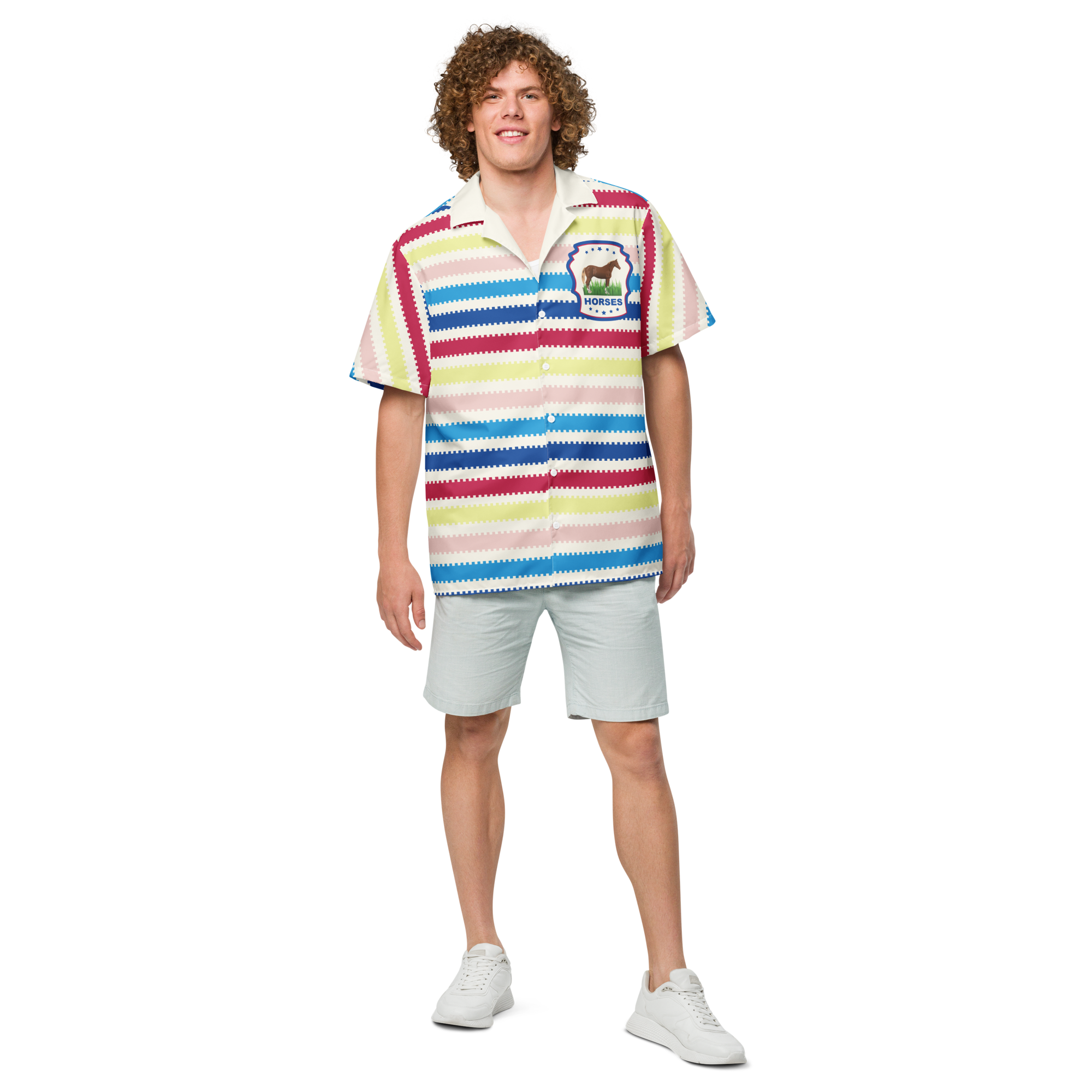 Beach Allan Button Front Shirt - Barbie the Movie - Image 4