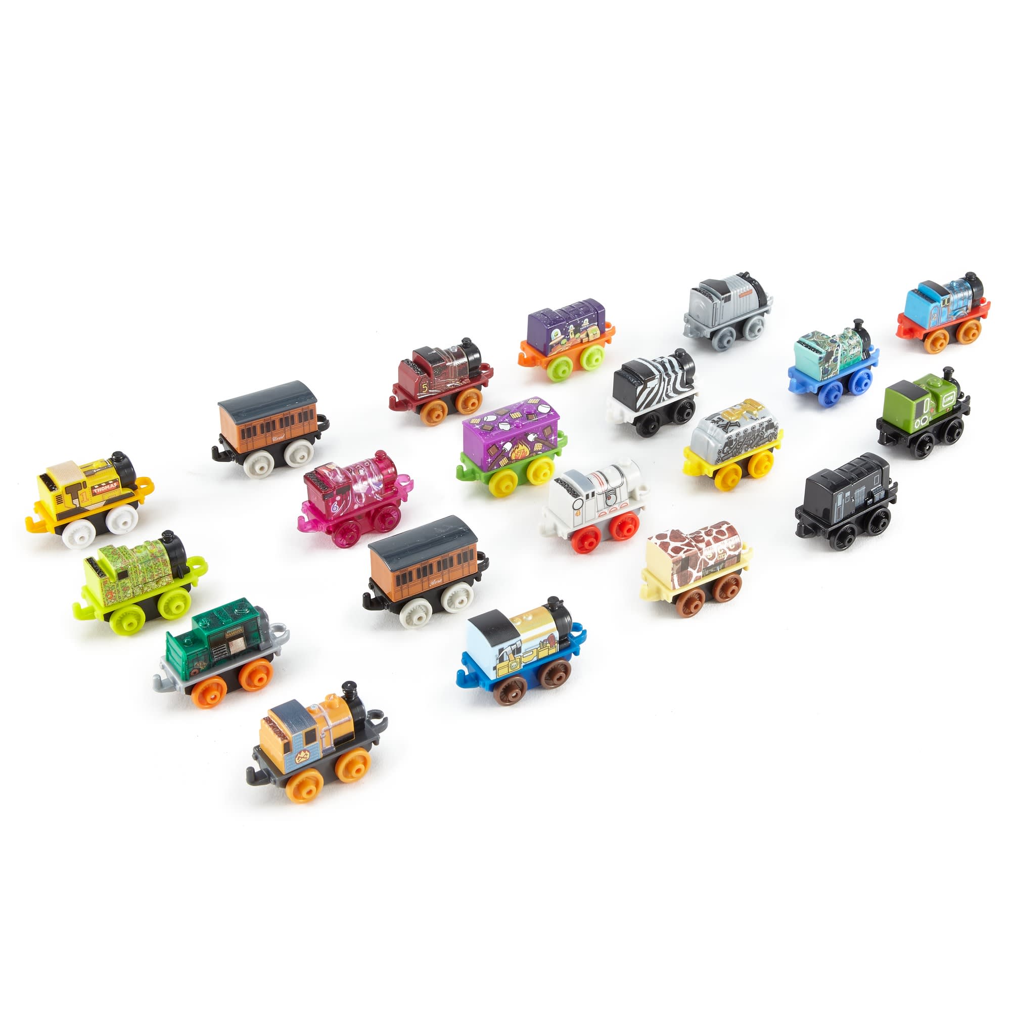 Thomas & Friends Minis Toy Train Pack. 20 Miniature Engines And Railway Vehicles For Preschool Kids - Image 4
