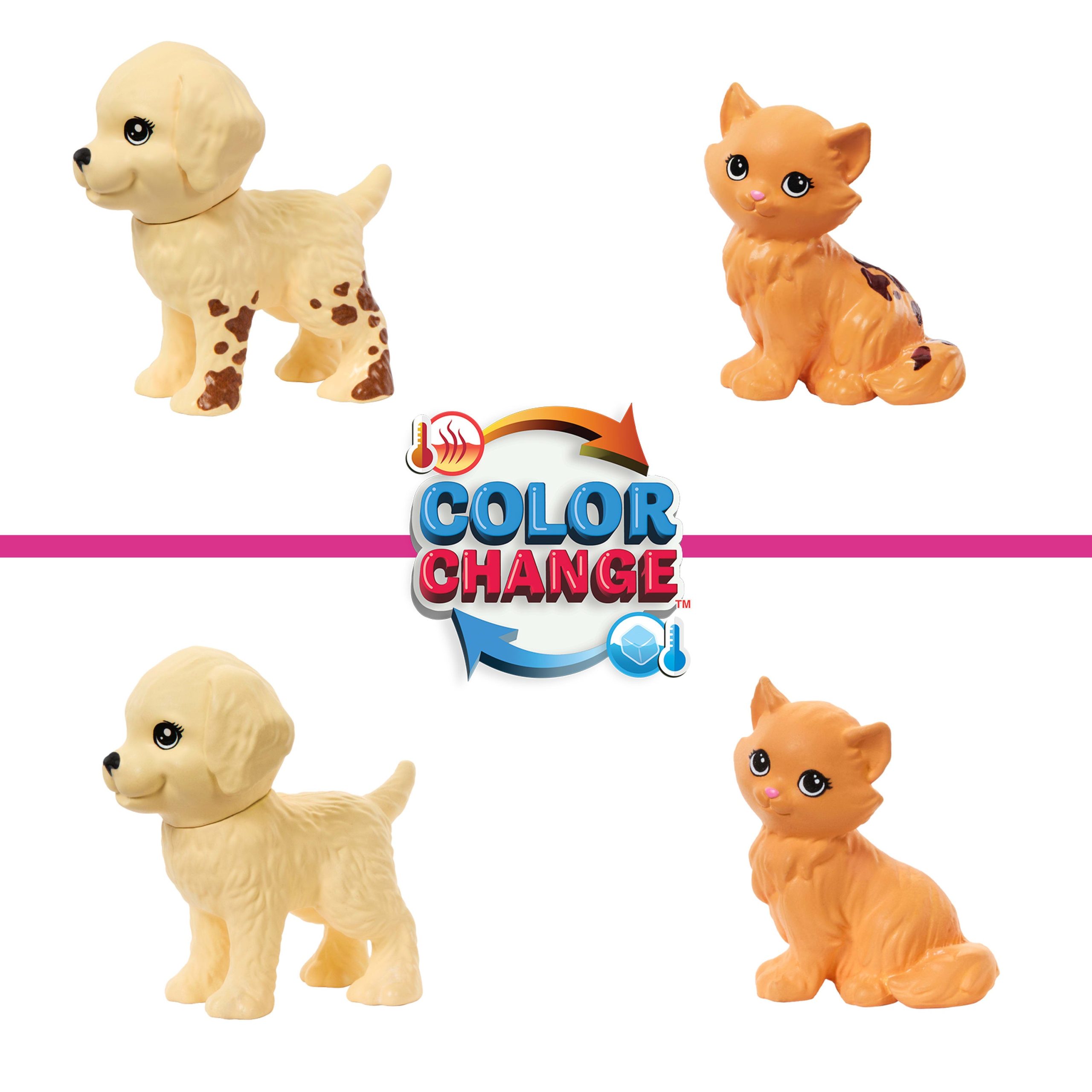 Barbie World Paw Spa Playset With Wash And Groom Stations. 3 Pets. & Styling.Accessories - Image 5